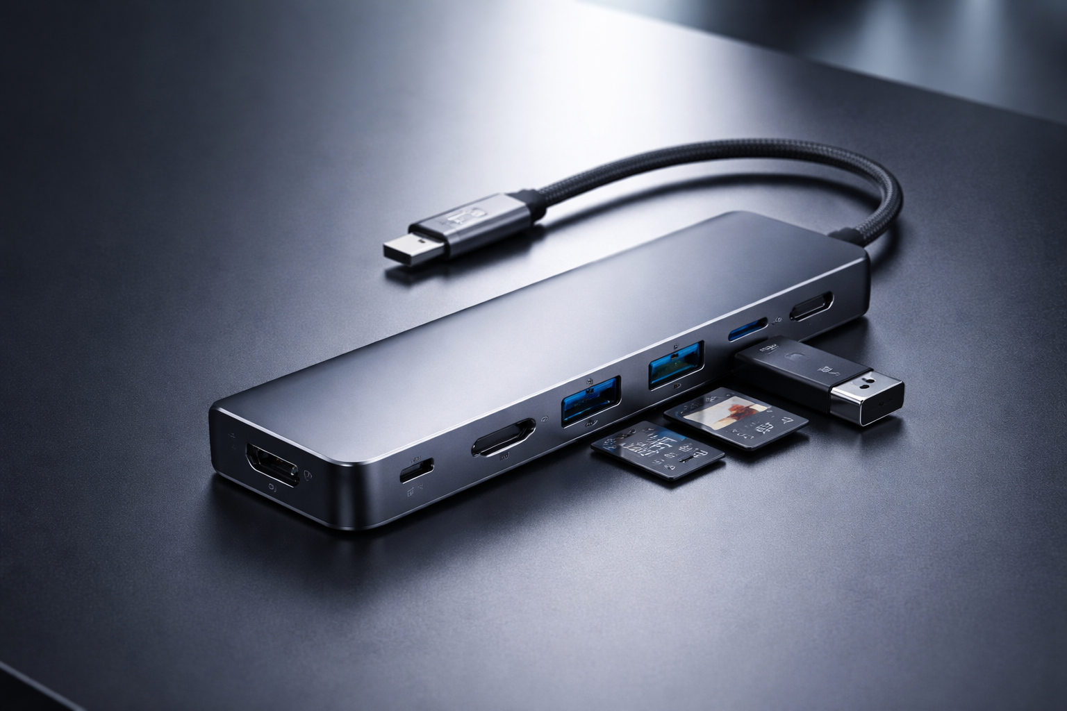 Hub Adapters & Flashdrive