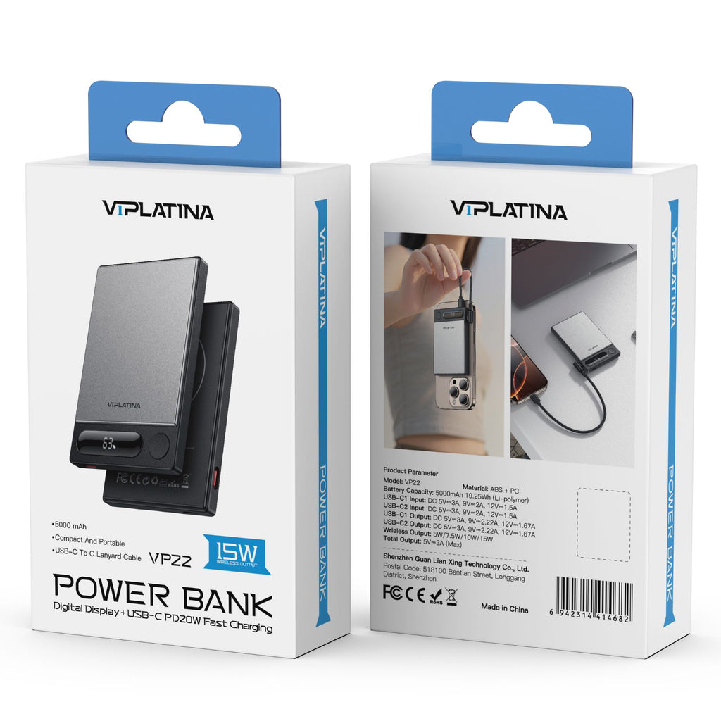 VIPLatina Power Bank VP22