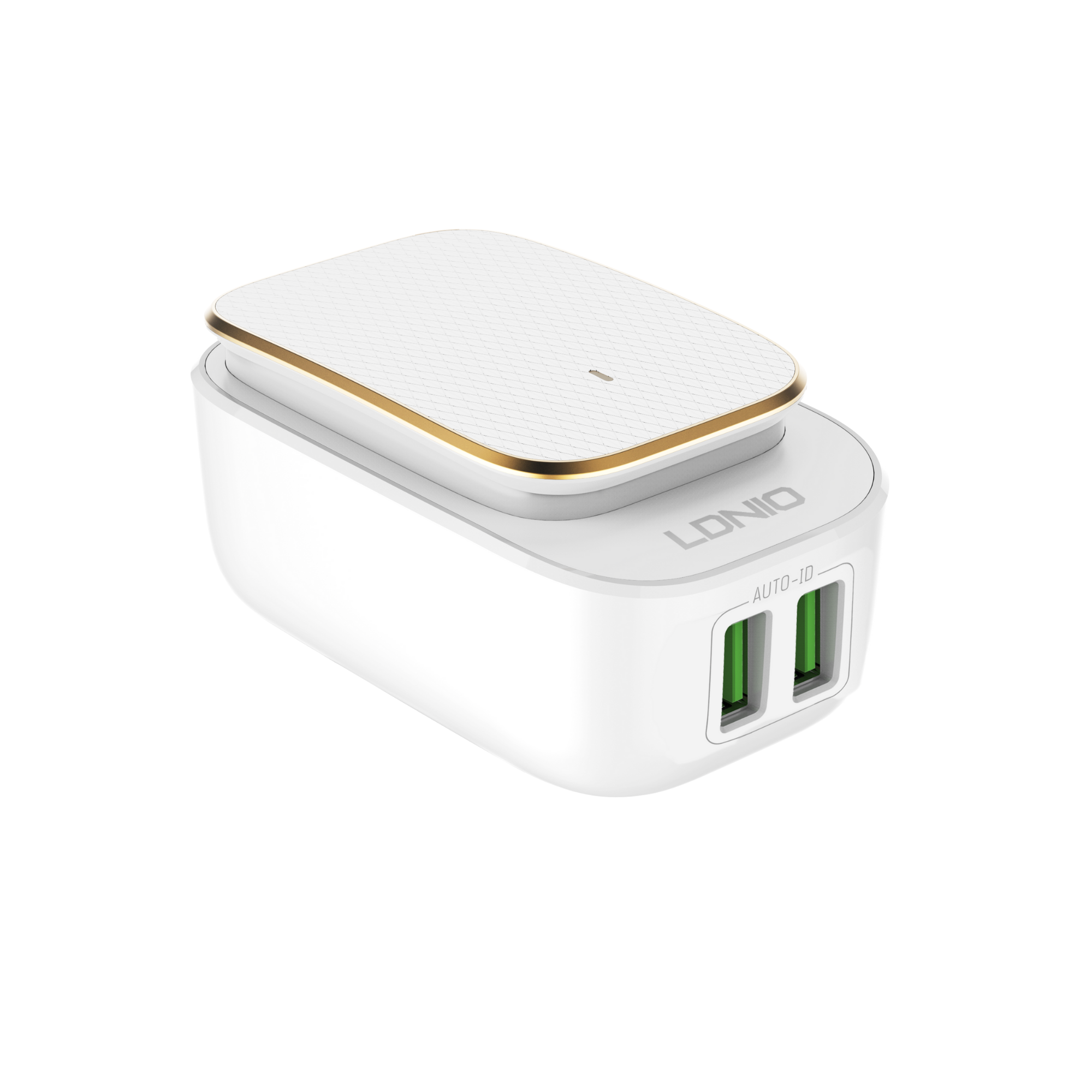 Ldnio Dual USB Charger with LED Touch Lamp A2205