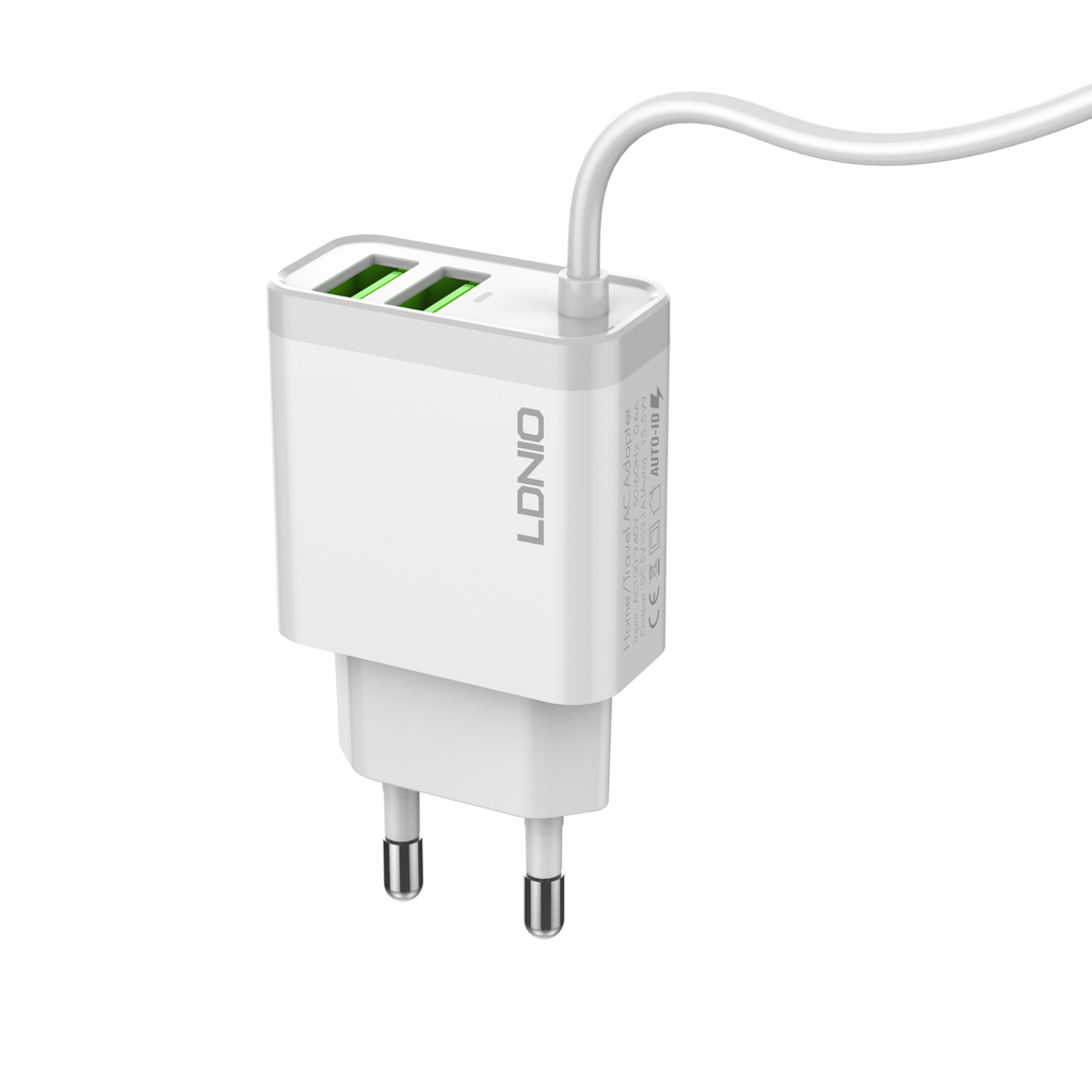 Ldnio Cable Auto-ID Charger A321