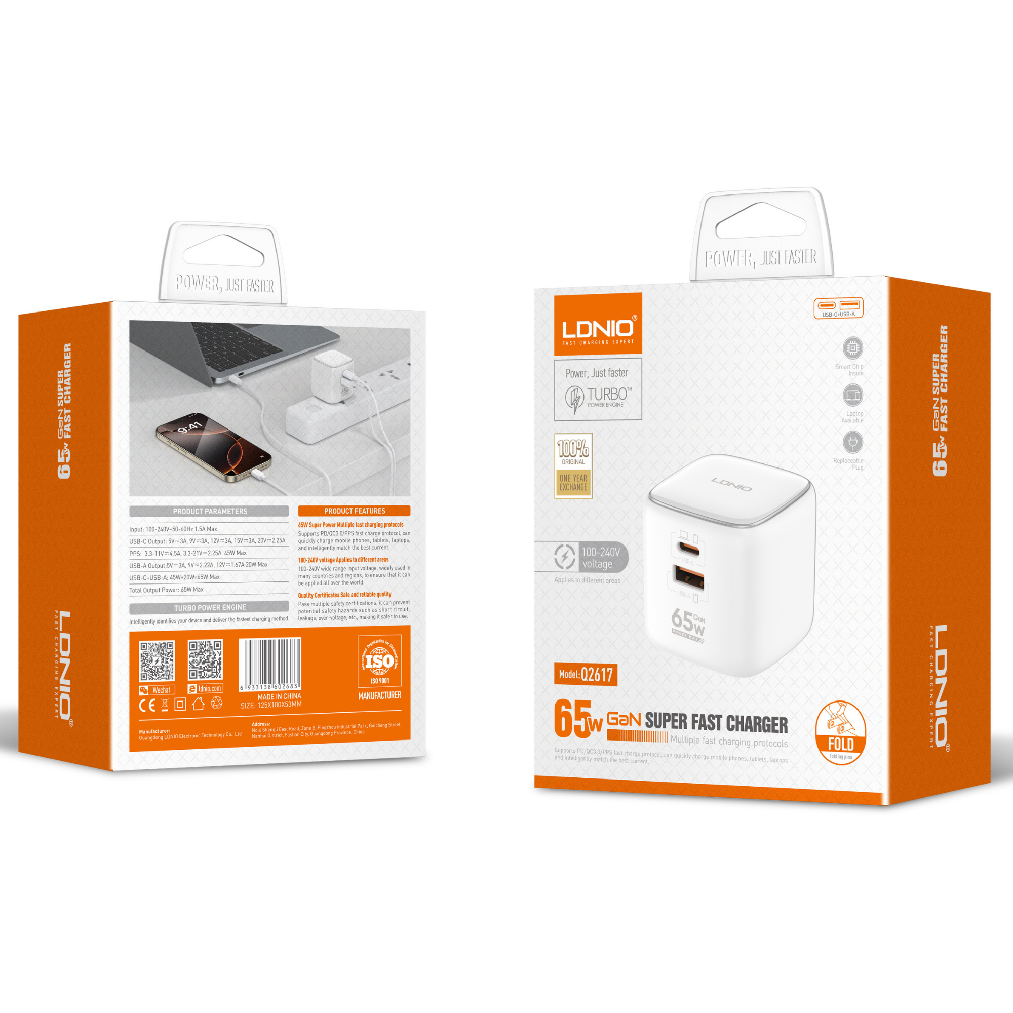 Ldnio GaN Super Fast Charger Q2617