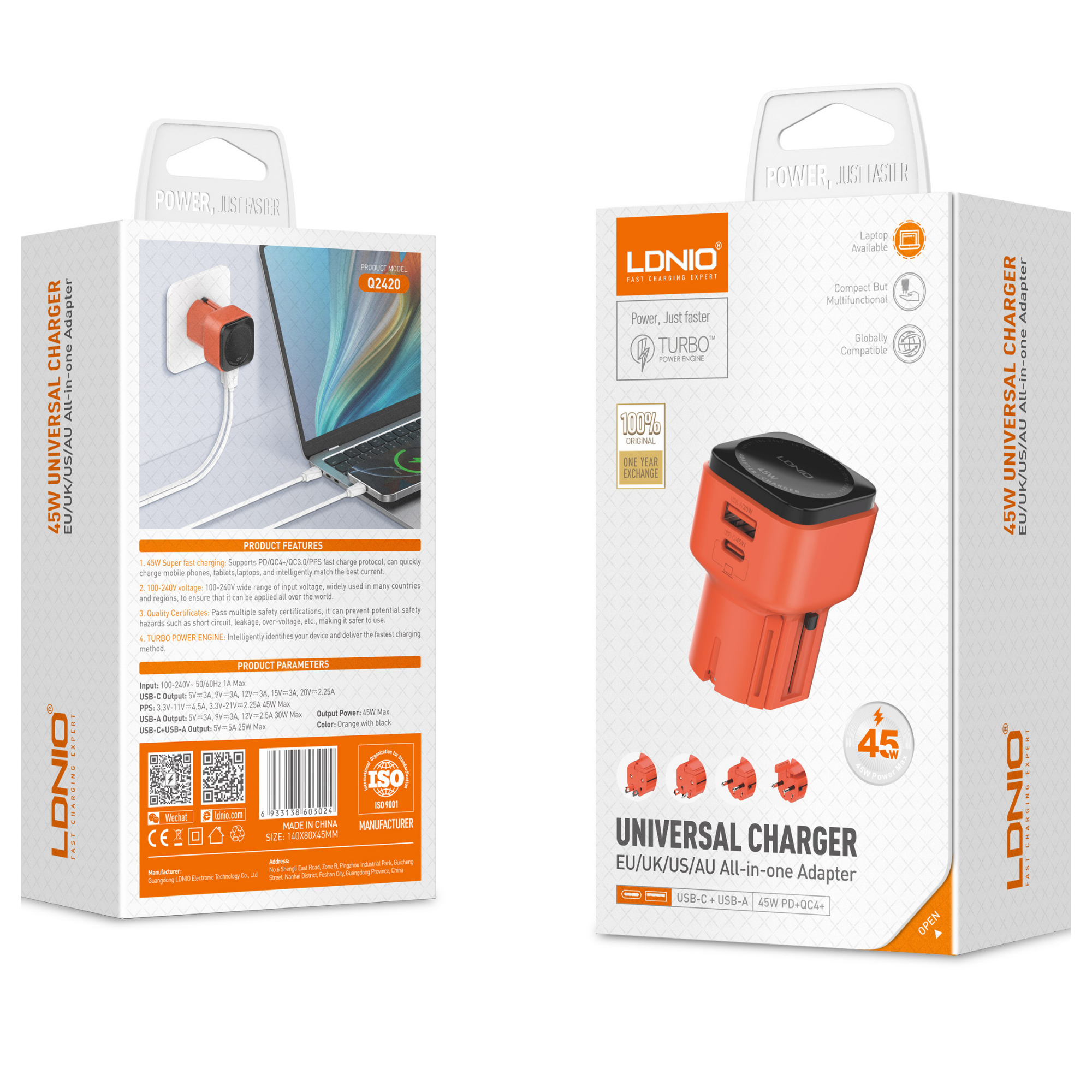 Ldnio All in One Universal Charger Q2420