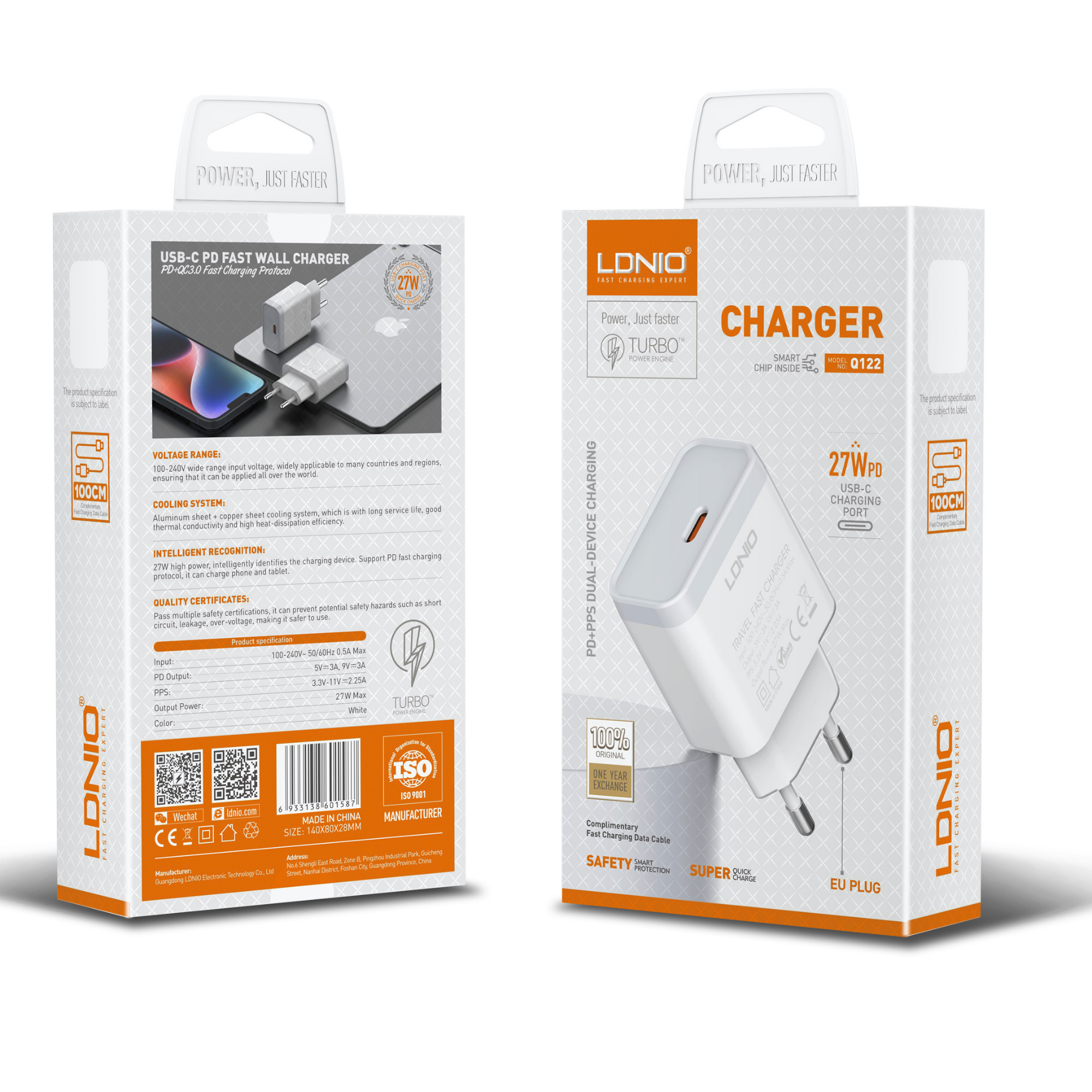 Ldnio PD Wall Charger Q122