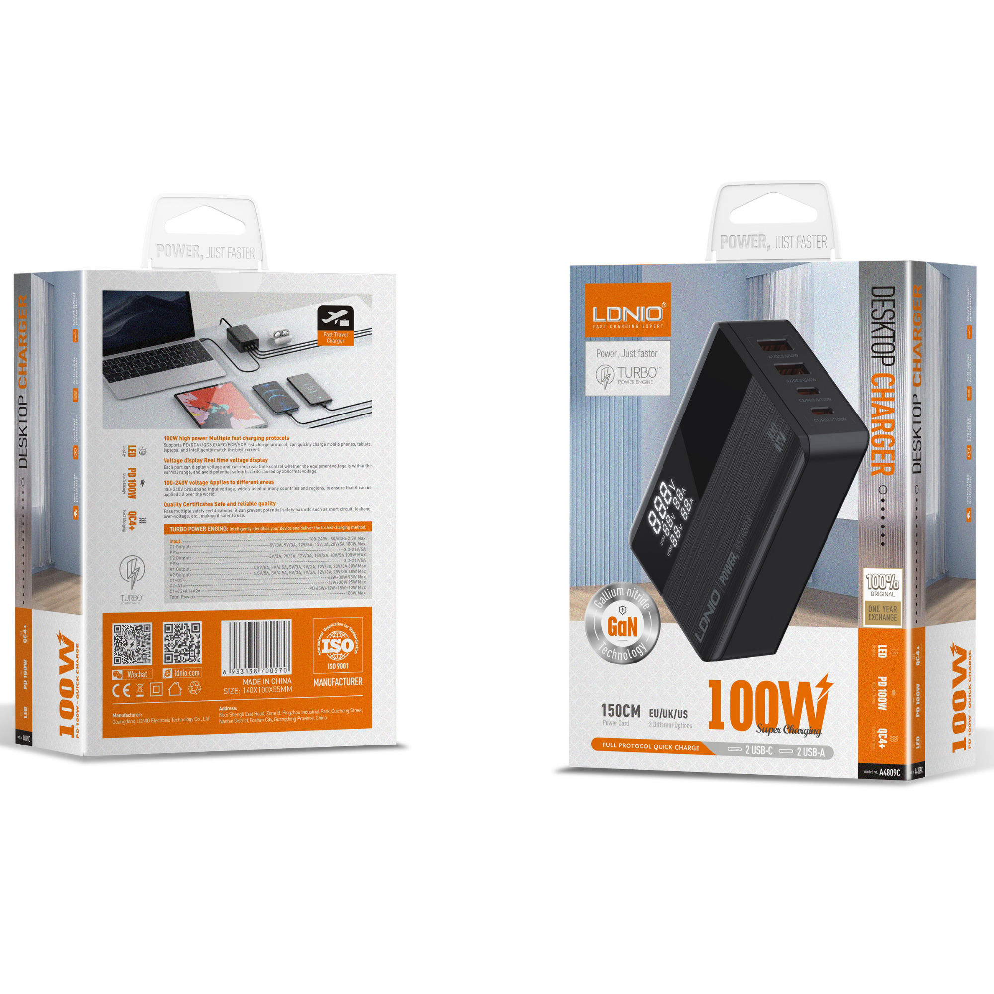 Ldnio Super Fast Desktop Charger A4809C