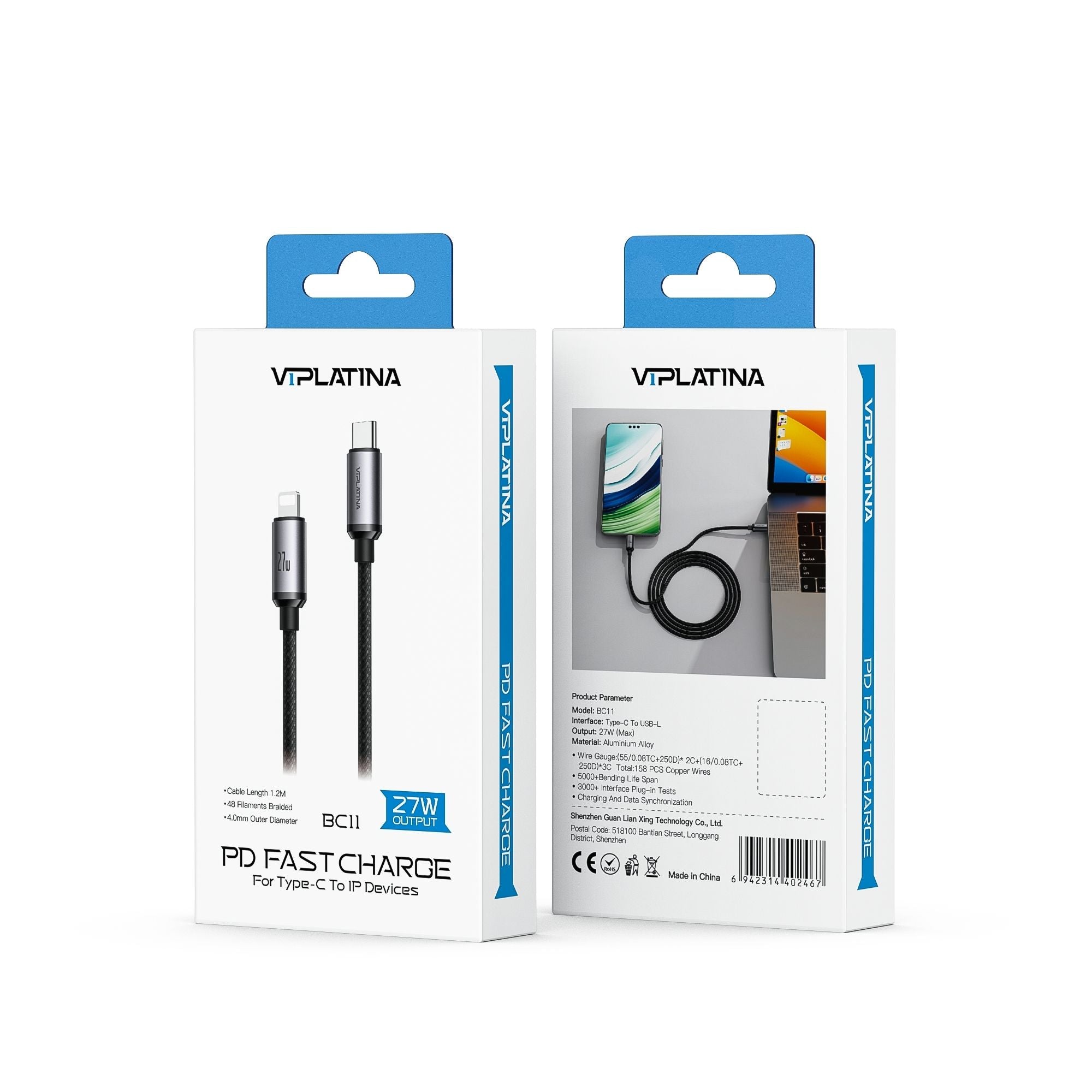 VIPLatina PD Fast Charger BC11