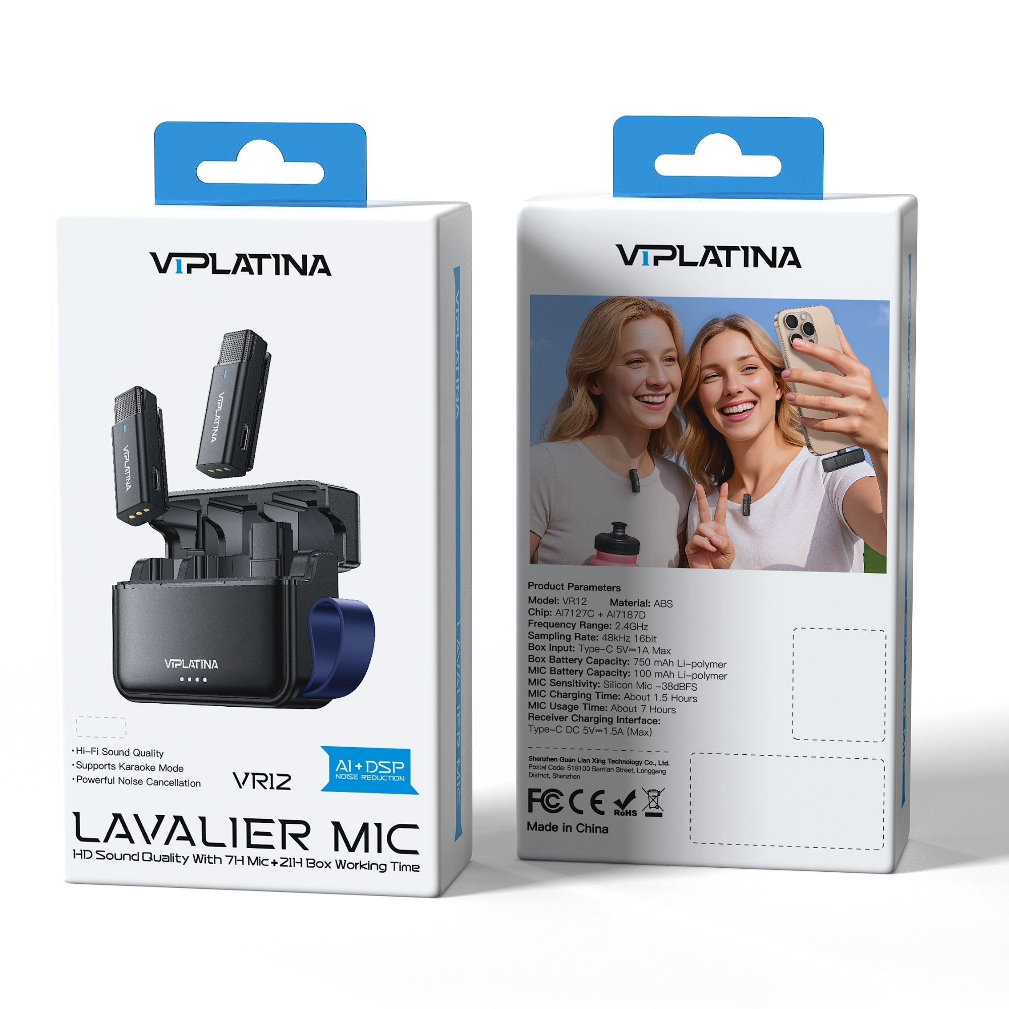 VIPLatina Lavalier Mic VR12