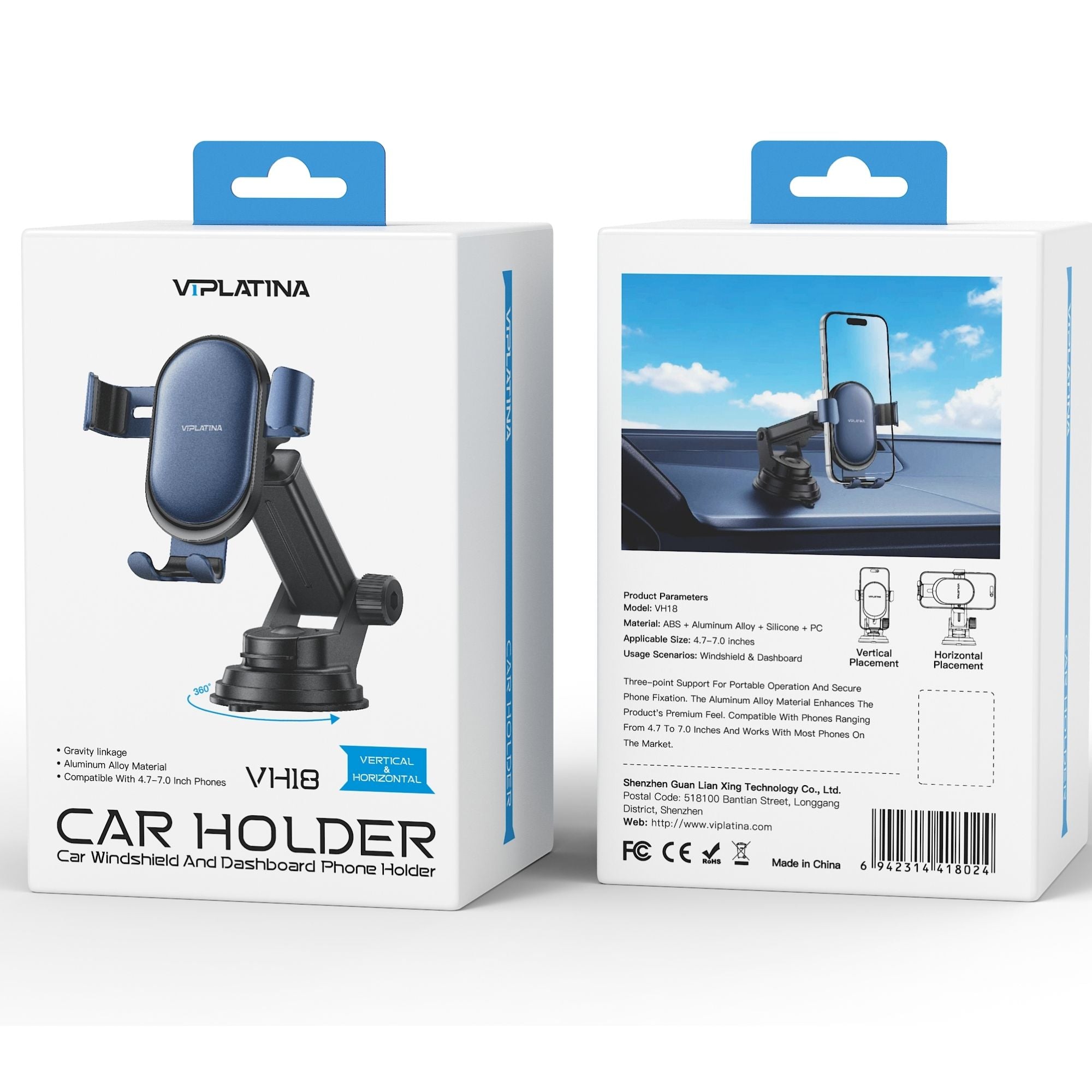 VIPLatina Car Holder for Dashboard VH18