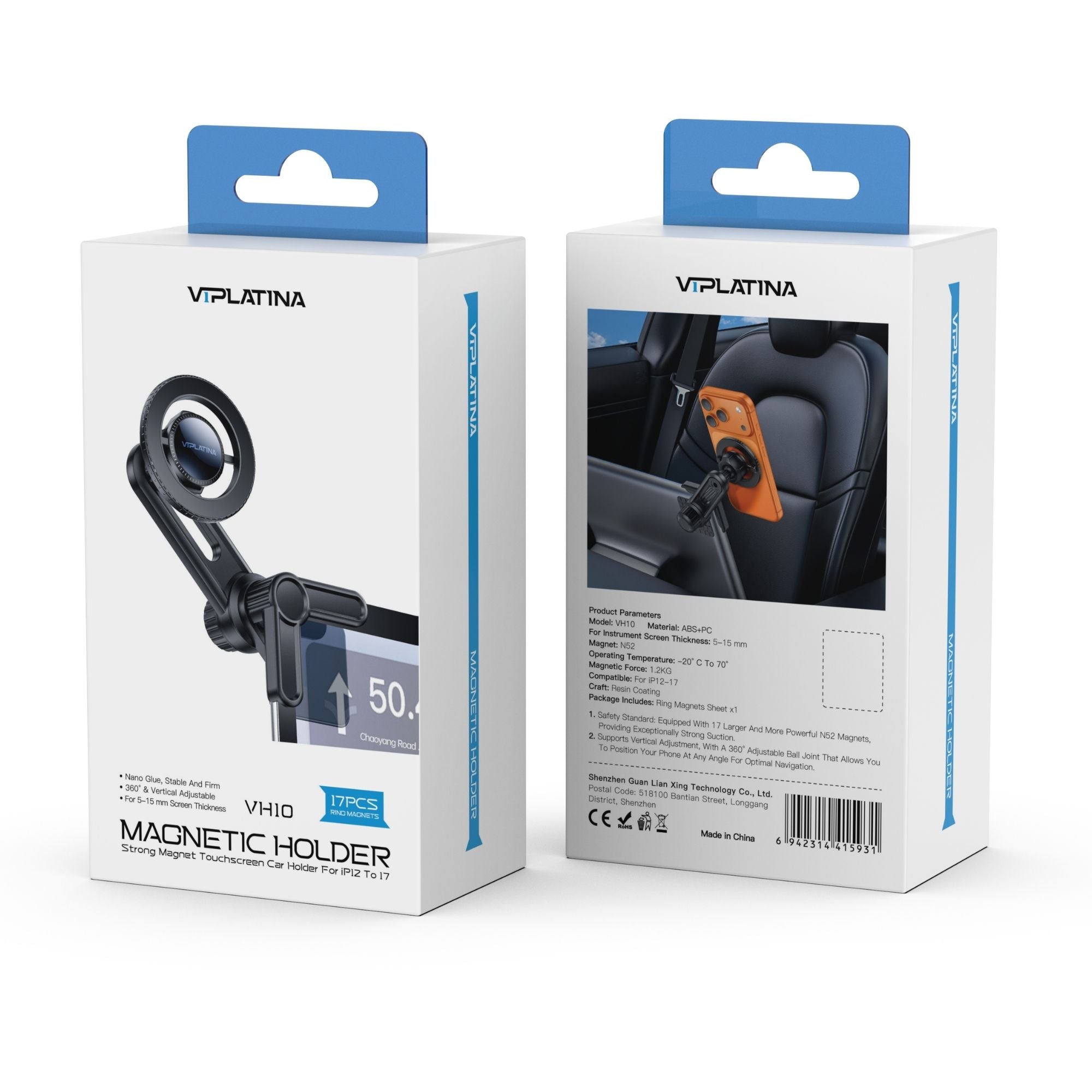 VIPLatina Magnetic Car Holder VH10