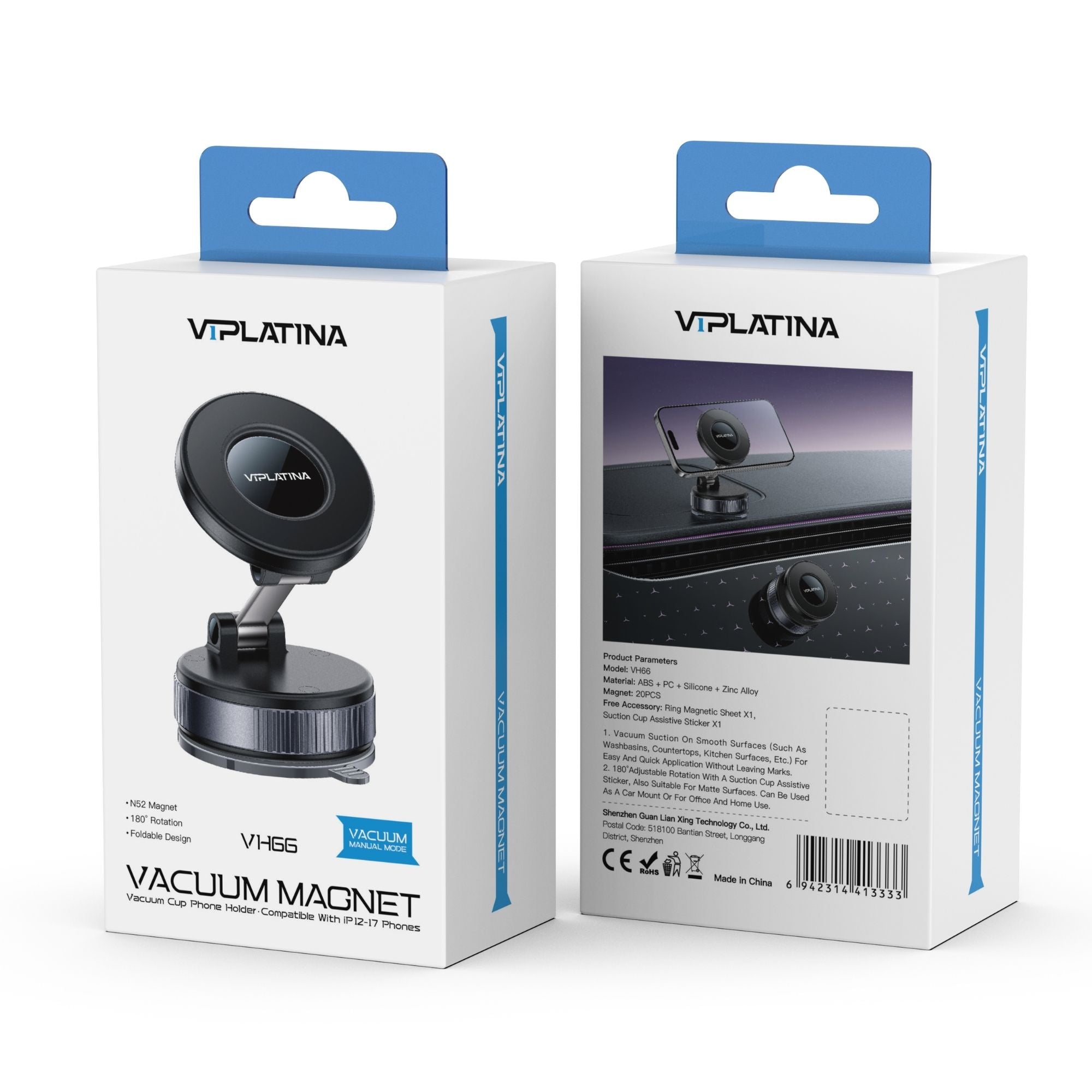 VIPLatina Vacuum Magnet Holder VH66