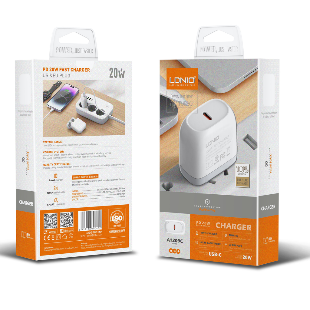 Ldnio PD Fast Charger A1209C