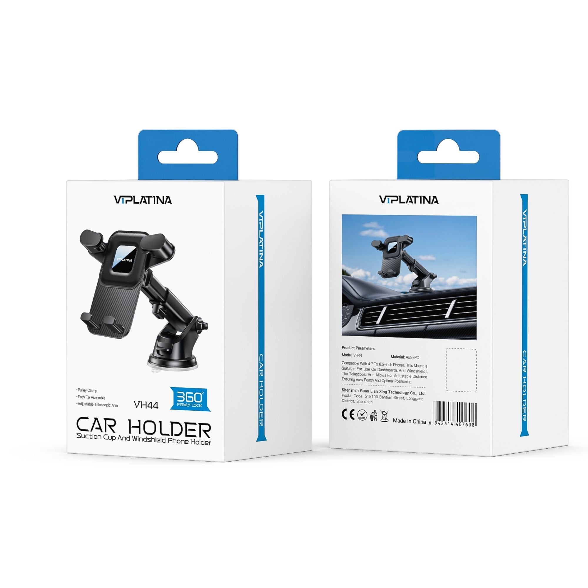 VIPLatina Car Holder Suction Cup & Windshield VH44