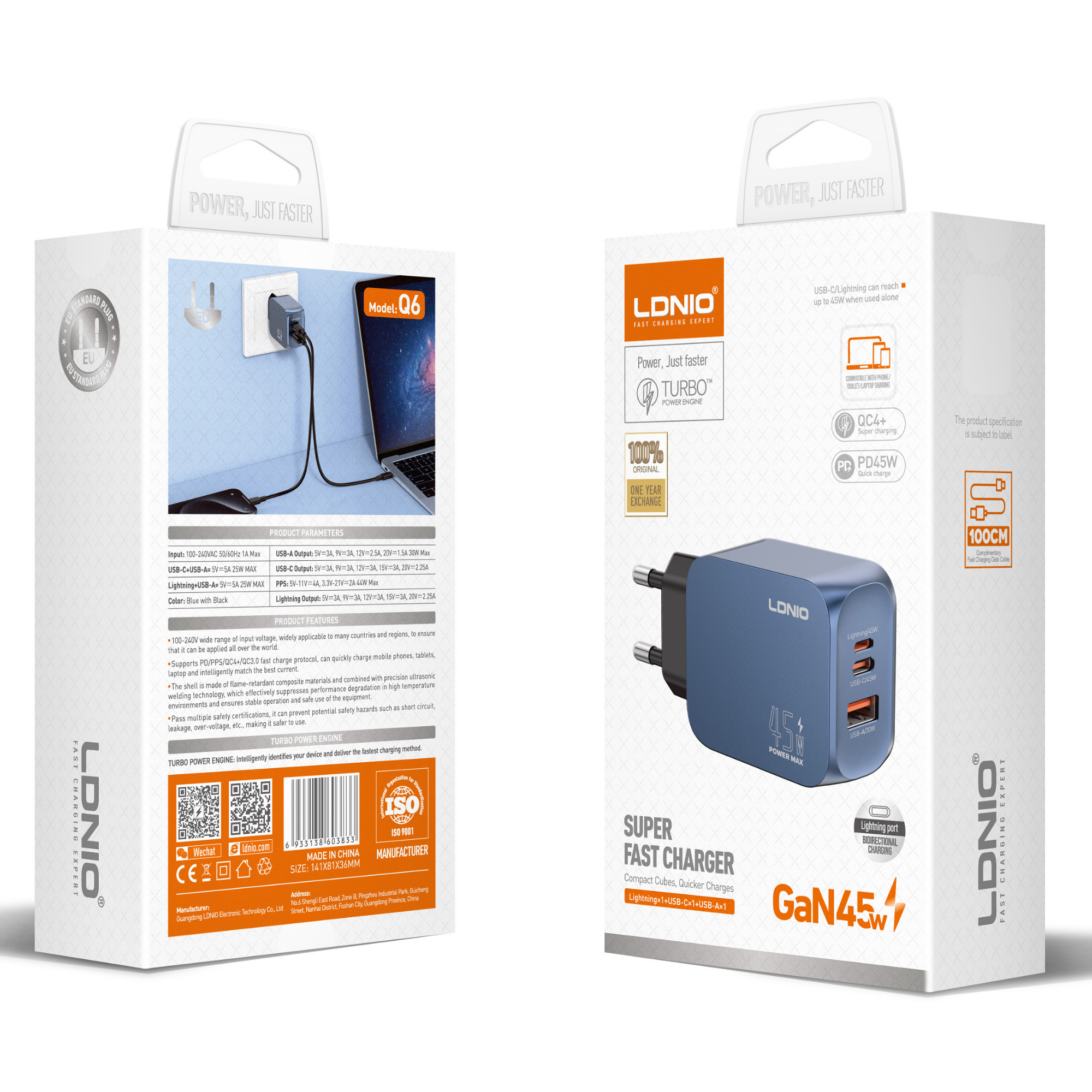 Ldnio Super Fast Charger Q6