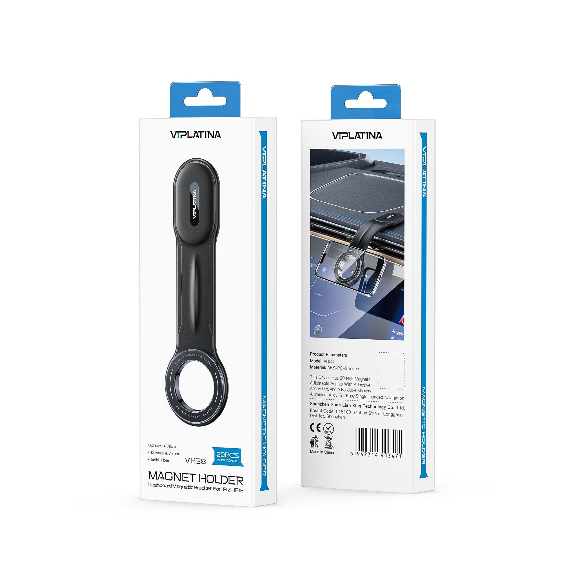 VIPLatina Dashboard Magnetic Bracket VH38