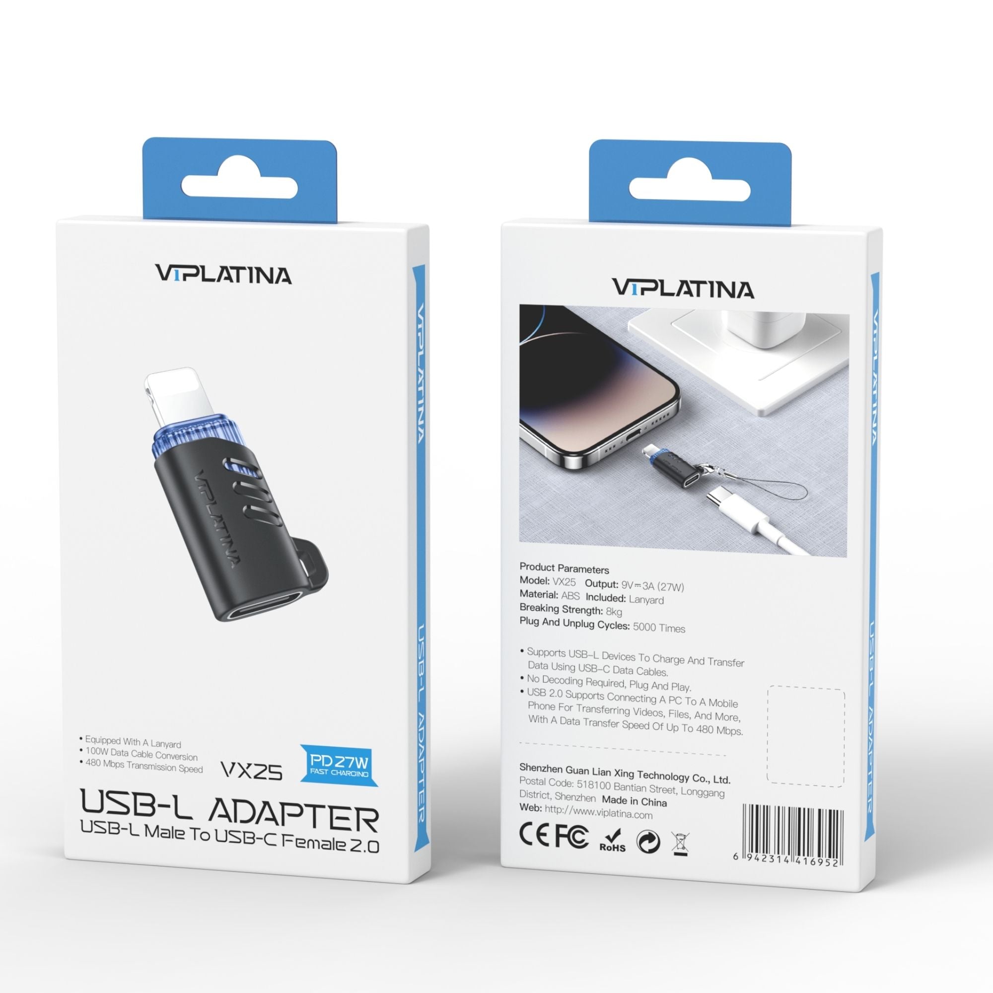 VIPLatina USB L Adapter VX25