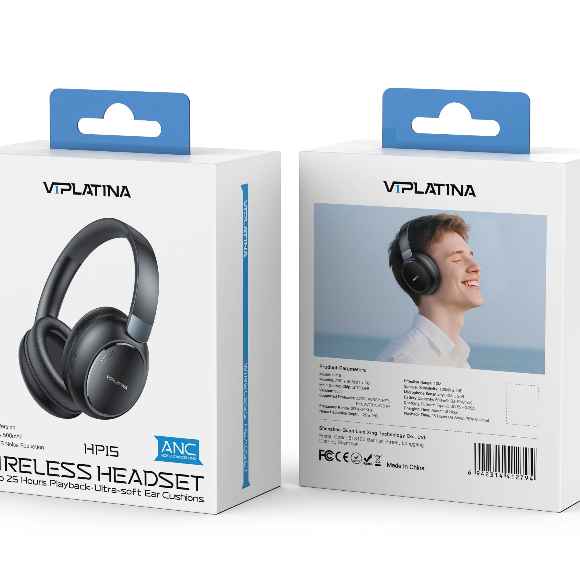 VIPLatina Wireless Headset HP15