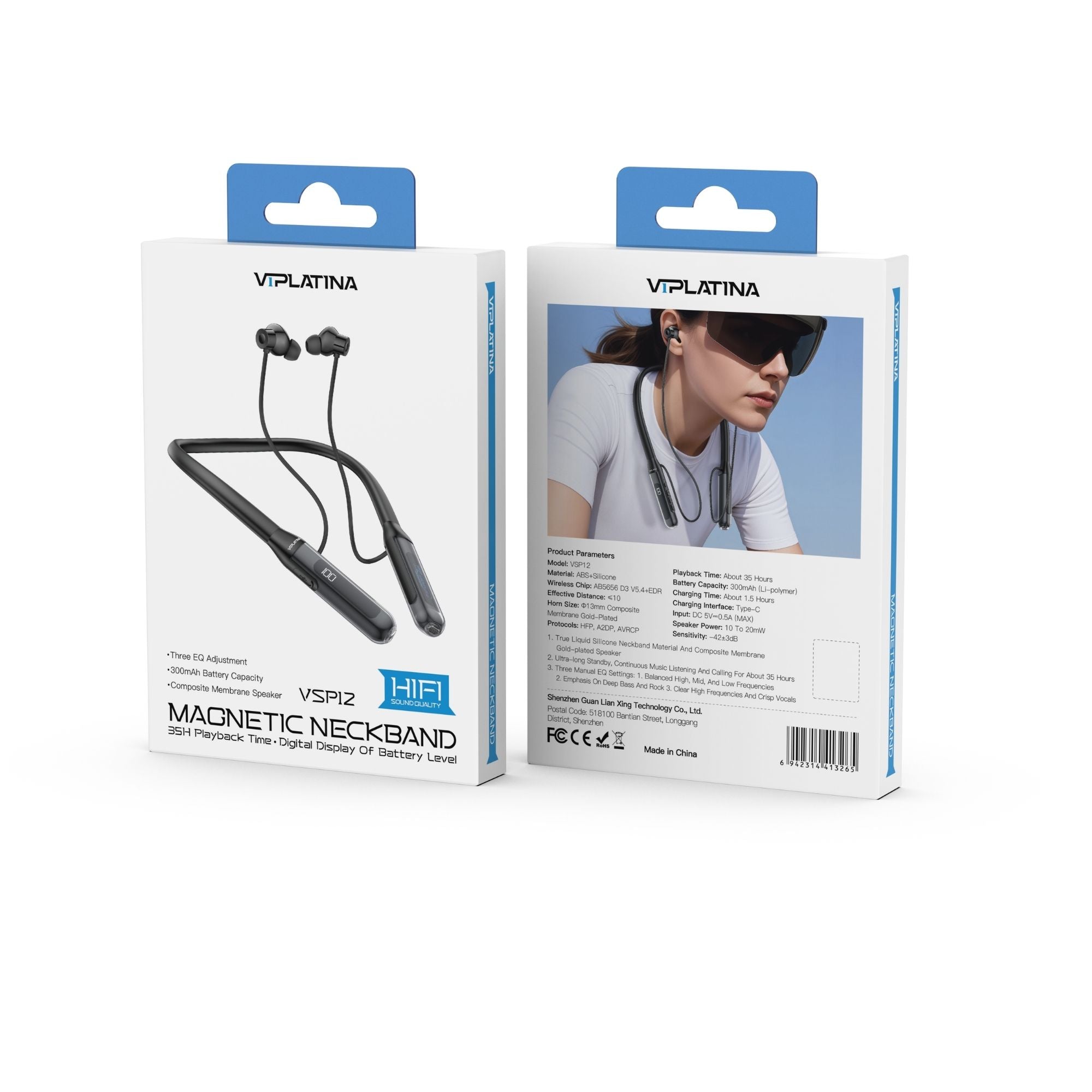 VIPLatina Magnetic Neckband VSP12