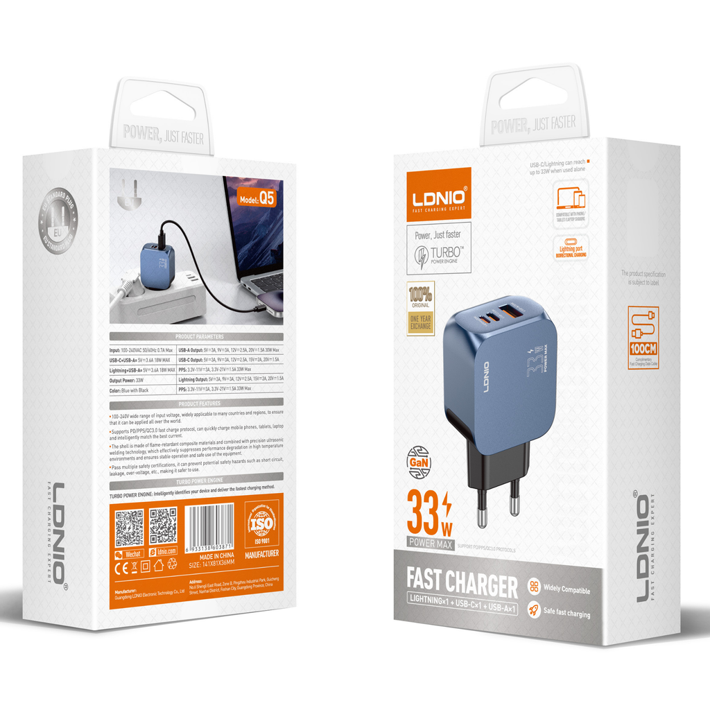 Ldnio Fast Charger Q5