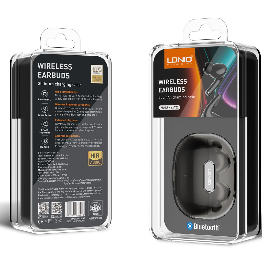 Ldnio Wireless Earbuds T02
