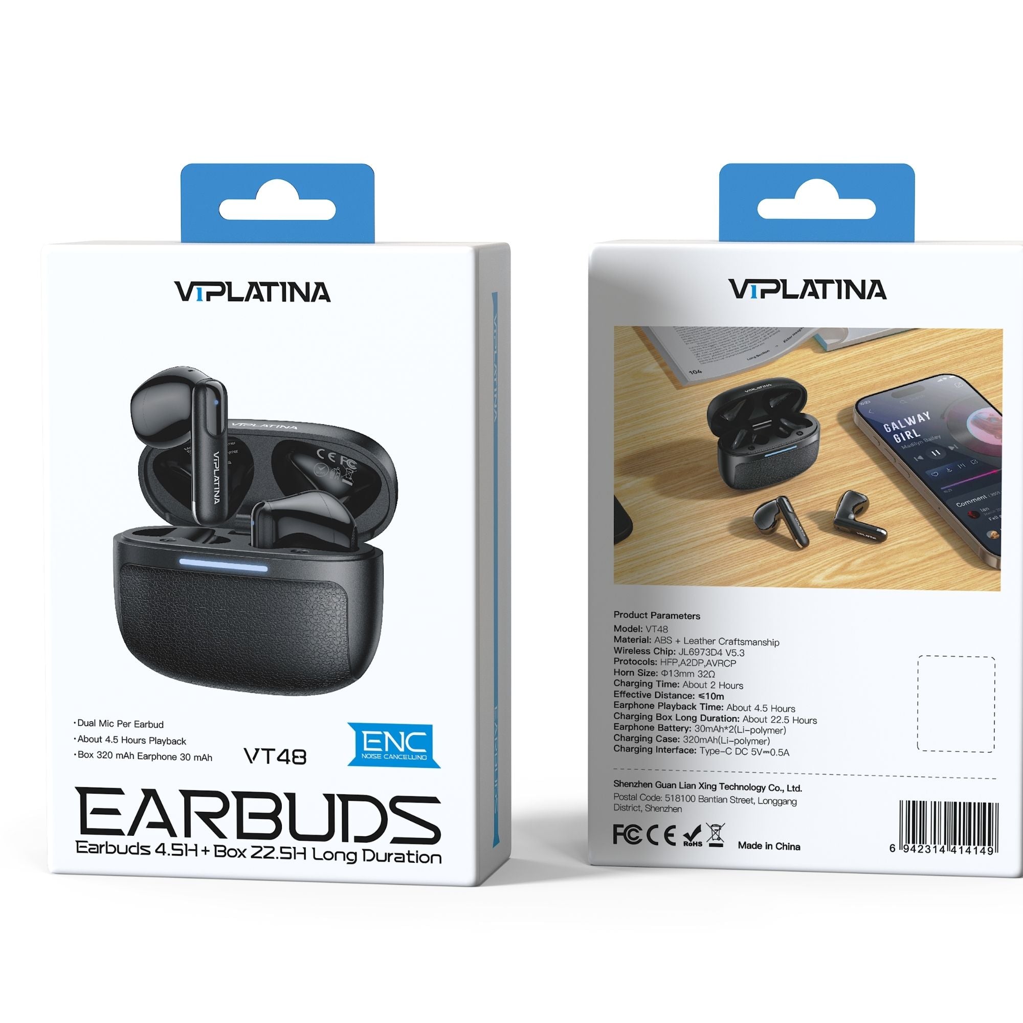 VIPLatina Earbuds VT48