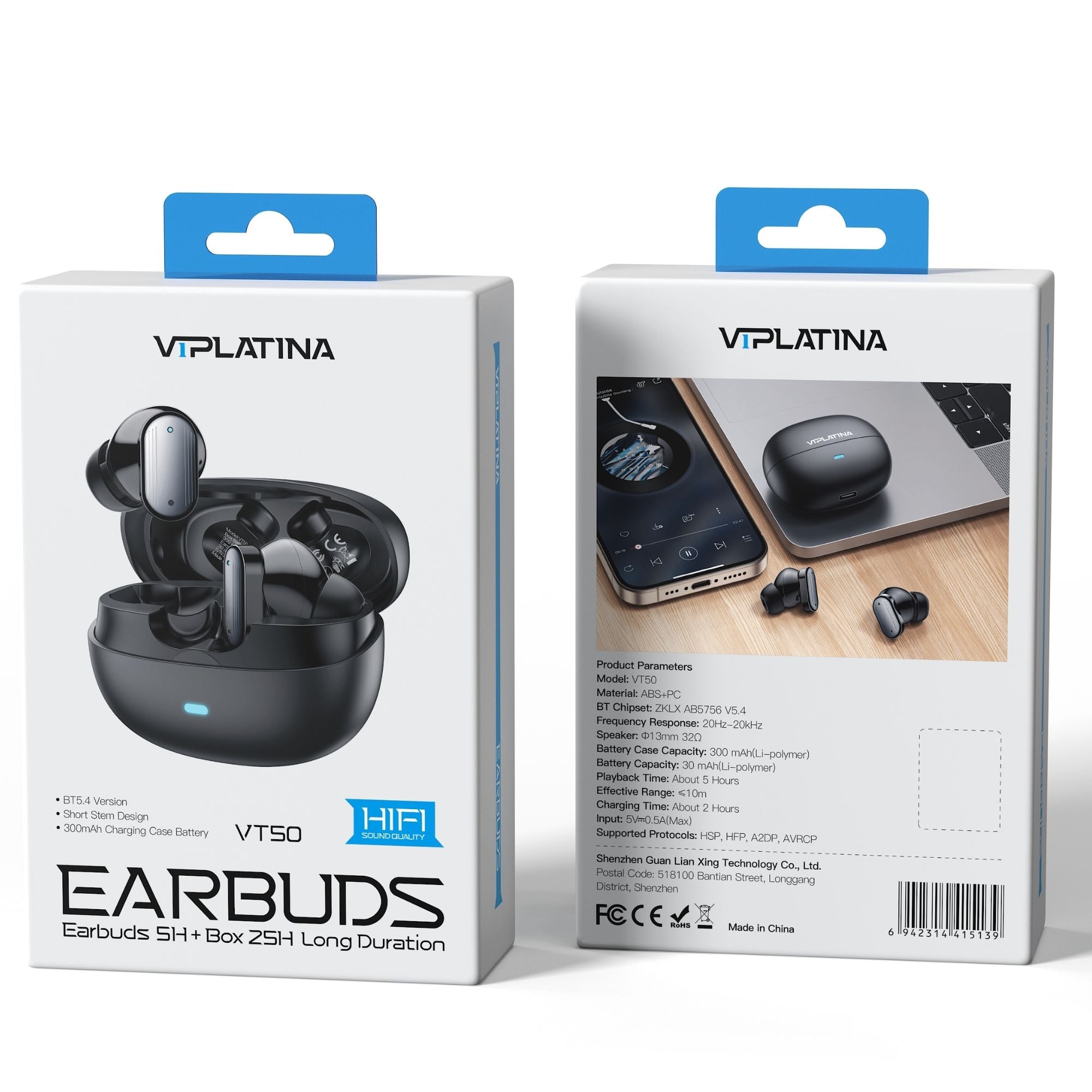 VIPLatina Earbuds VT50