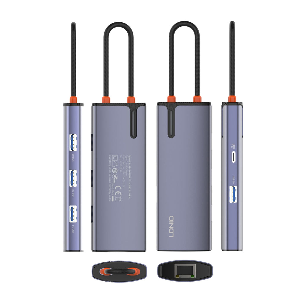 Ldnio Type-C Hub Adapter (6 in 1) DS-16u