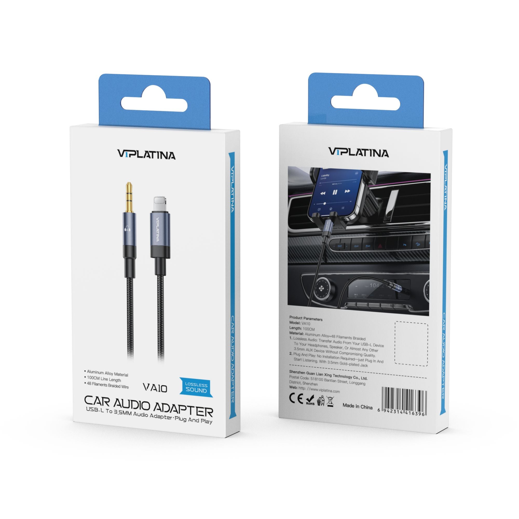 VIPLatina Car Audio Adaptor VA10