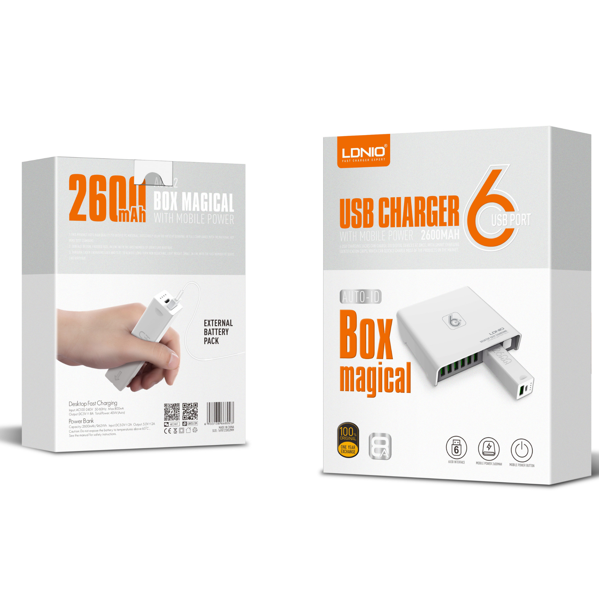 Ldnio 6 USB Port Charger A6802