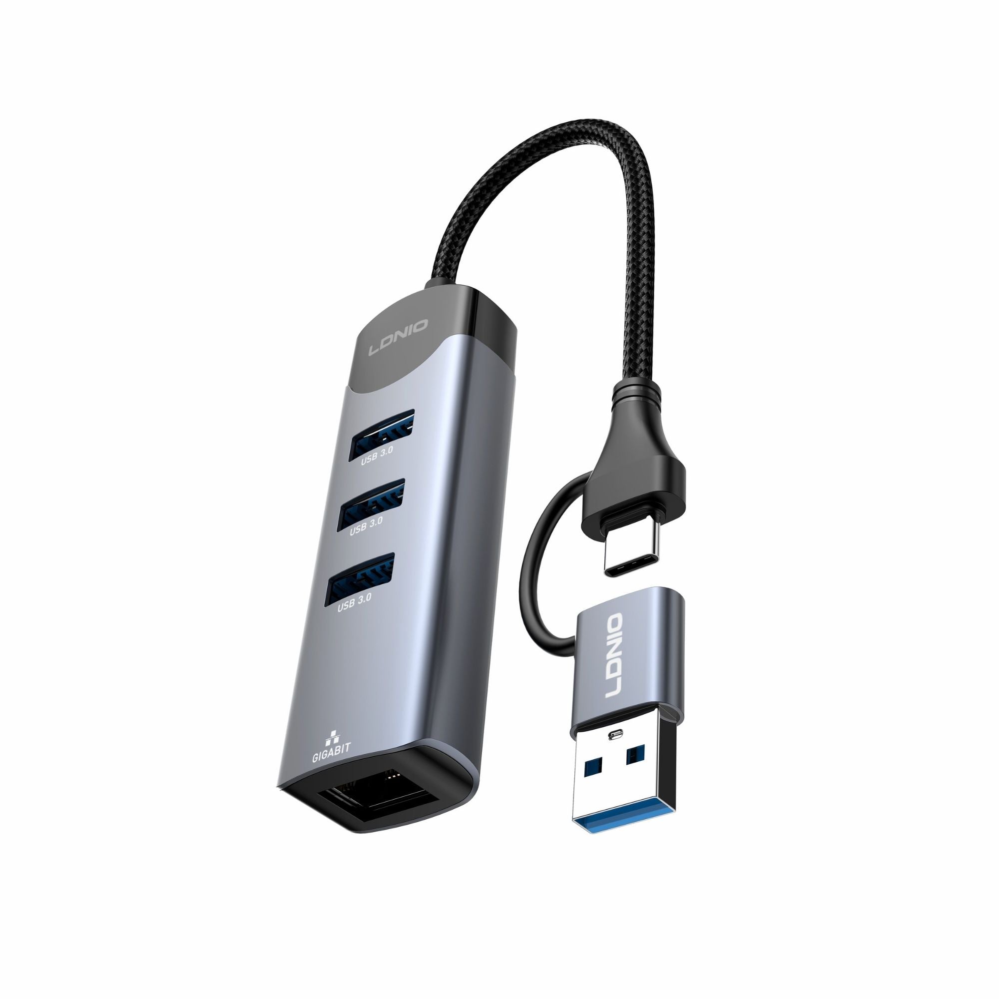 Ldnio USB-A+C Hub Adapter DS-144uc