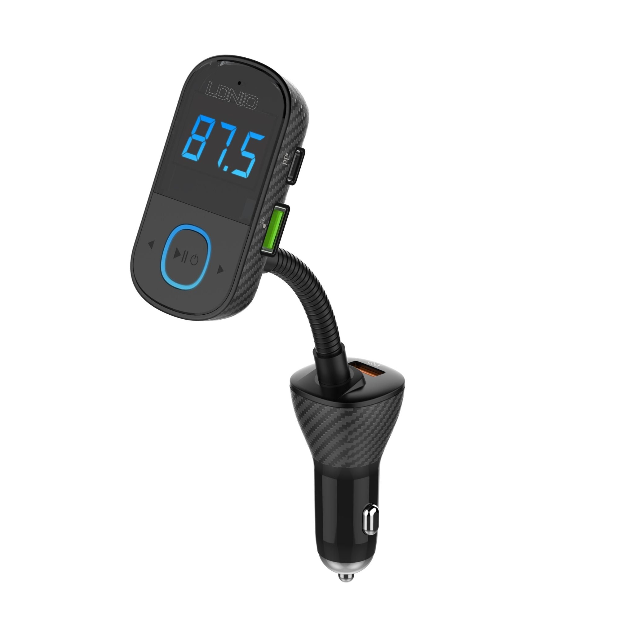 Ldnio Blutetooh FM Transmitter (Triple USB Charger) C705Q