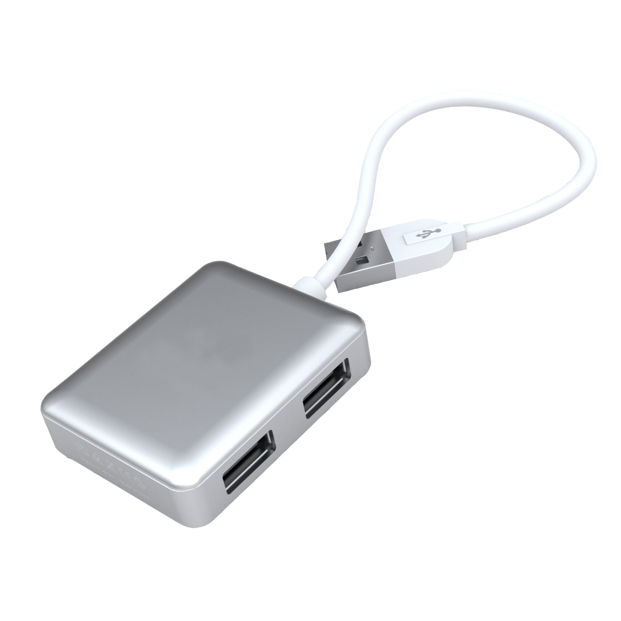 LDNIO USB Adapter with 2 Ports (Short Cable) DL-H20