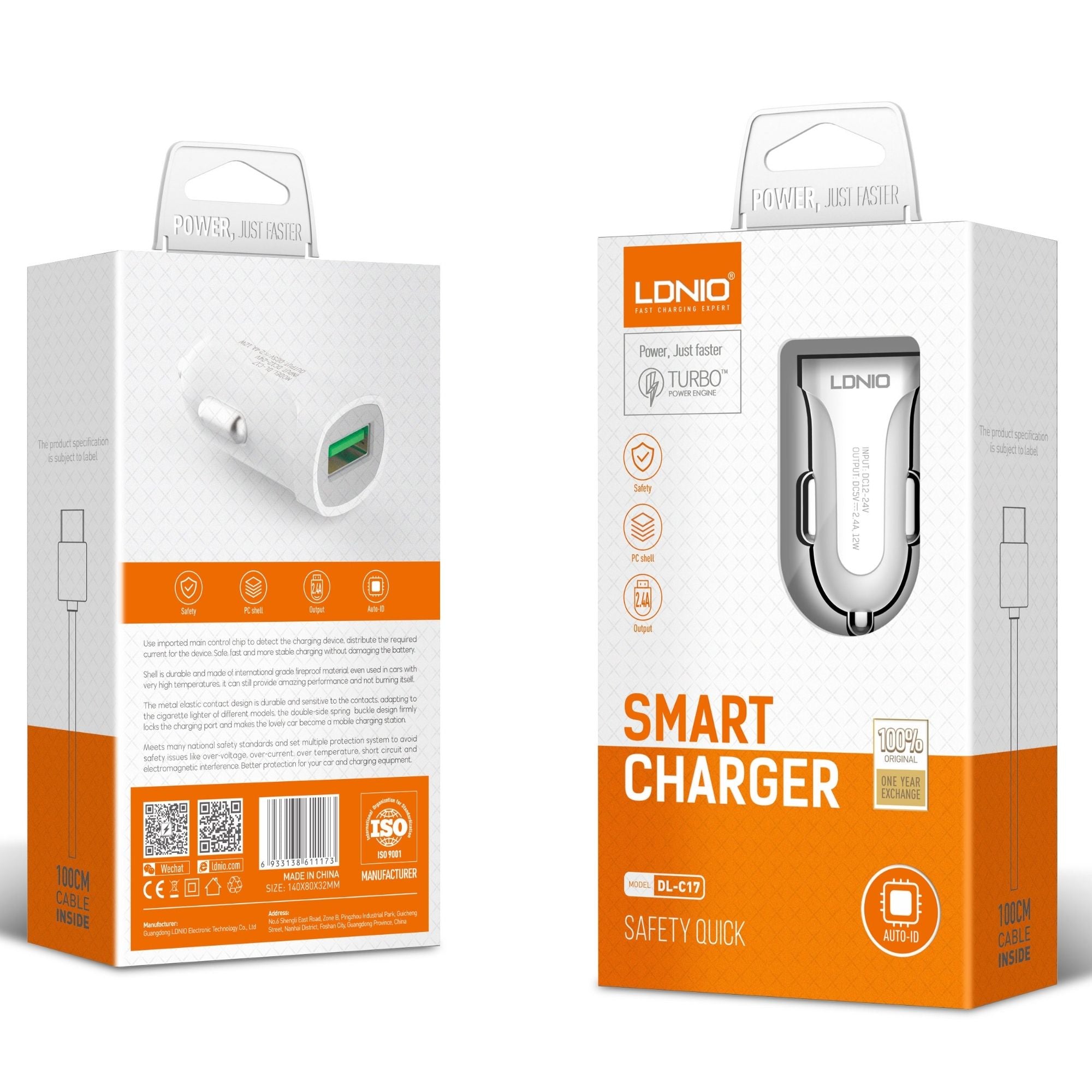 Ldnio Smart Car Charger DL-C17