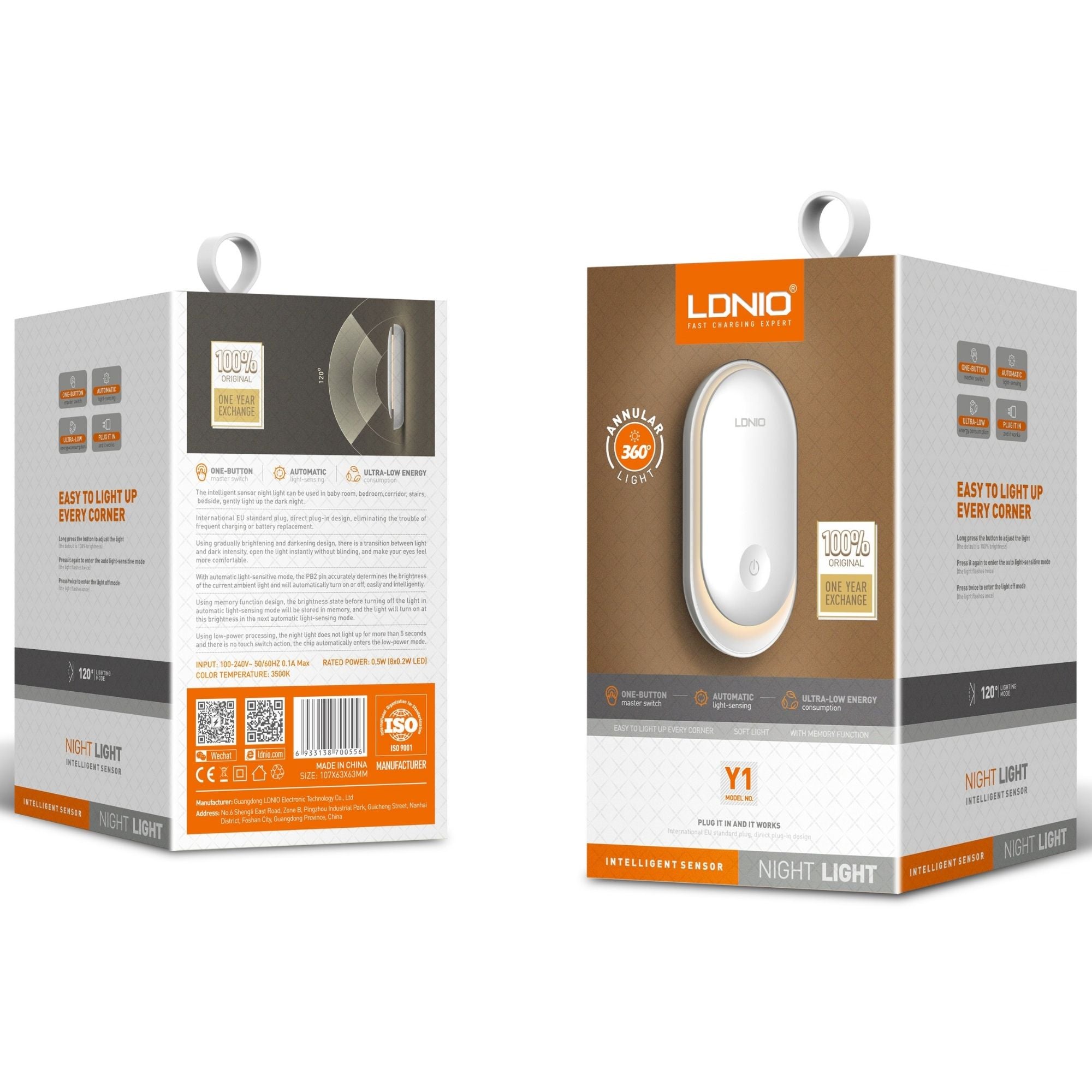 Ldnio Night Light Y1