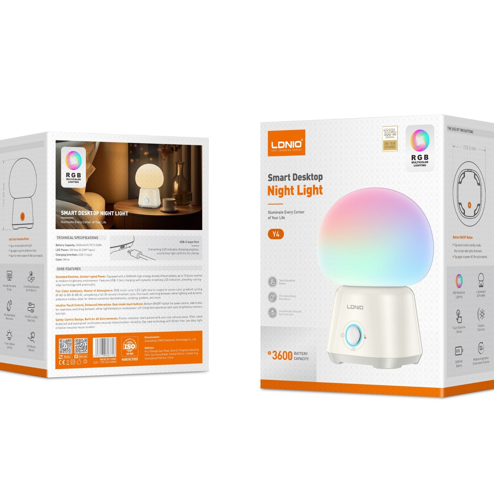 Ldnio Smart Desktop Night Light Y4