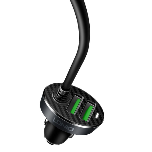 Ldnio Front & Back Seat Car Charger C502