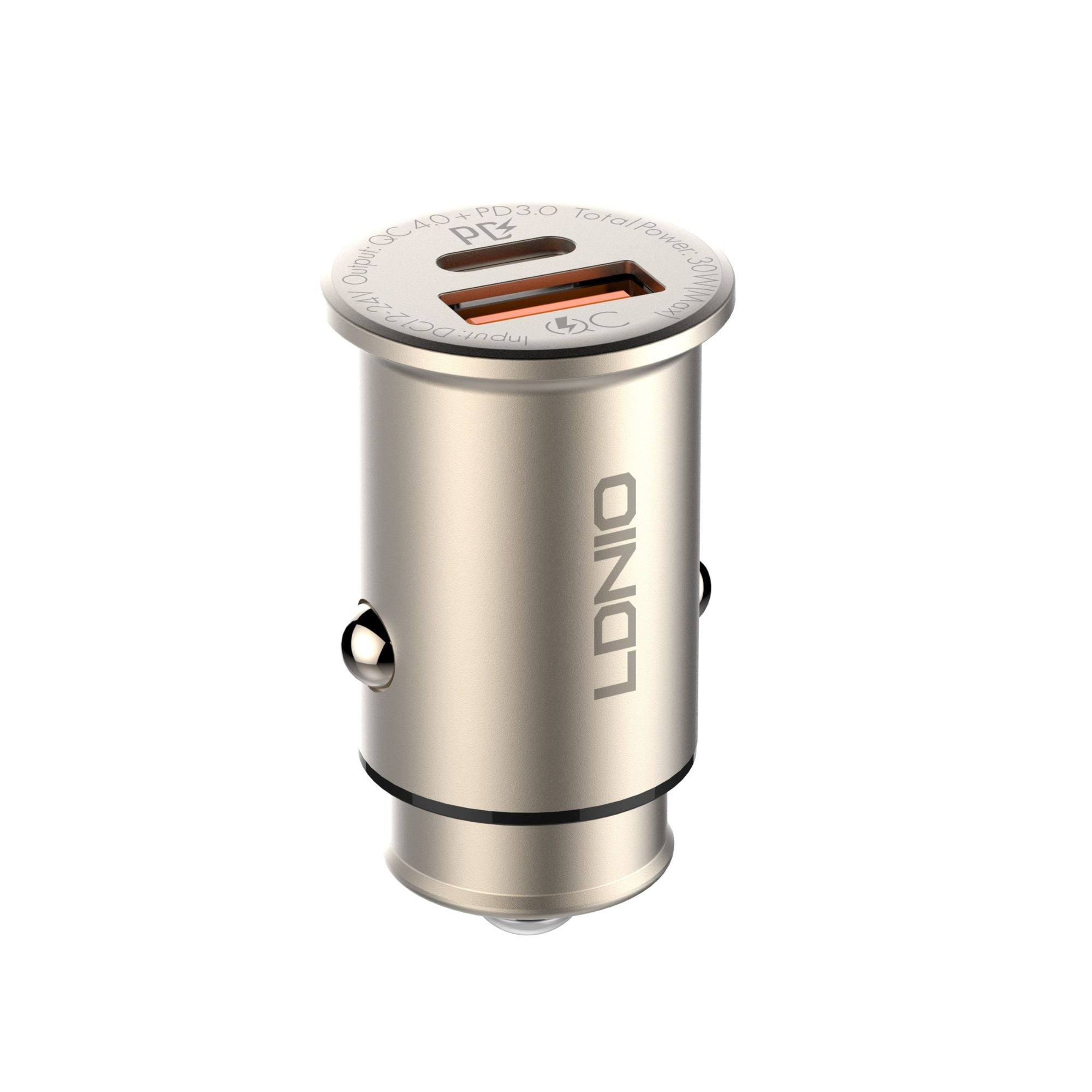 Ldnio USB-C PD + QC4 Fast Car Charger C506Q