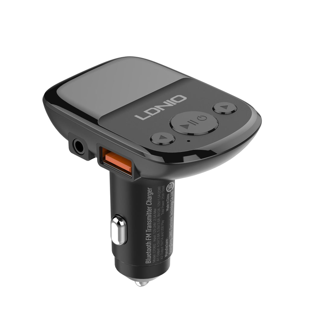 Ldnio Blutetooh FM Transmitter (Dual USB Charger) C706Q