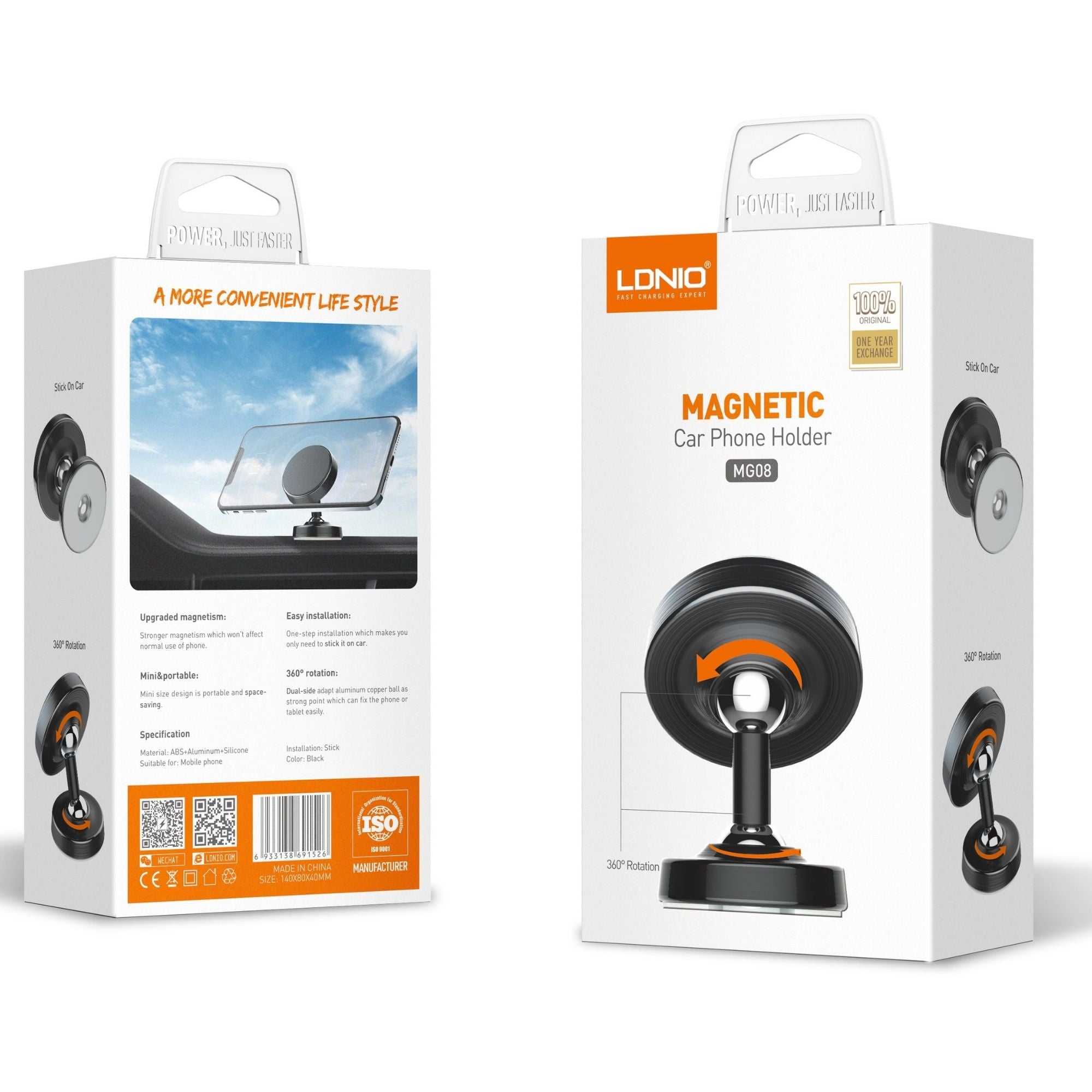 Ldnio Magnetic Car Phone Holder MG08