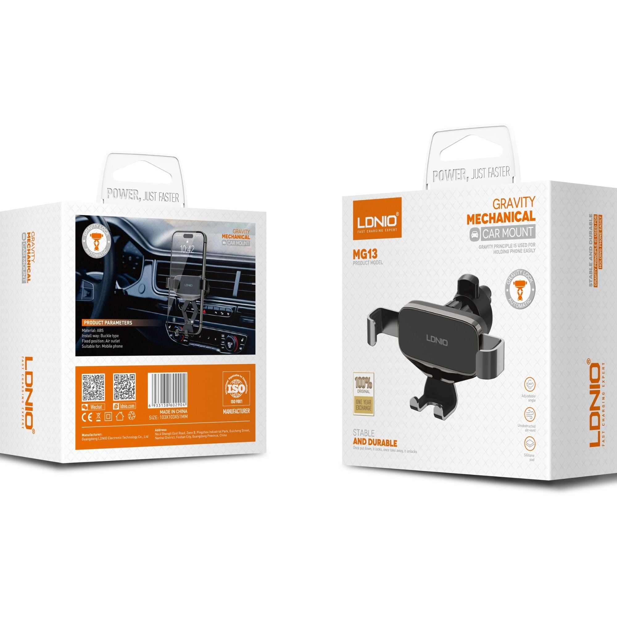 Ldnio Gravity Mechanical Car Mount MG13