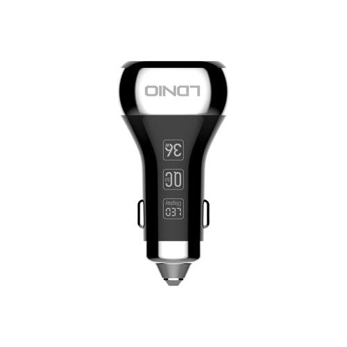 Ldnio LED Display Dual Fast Car Charger C2