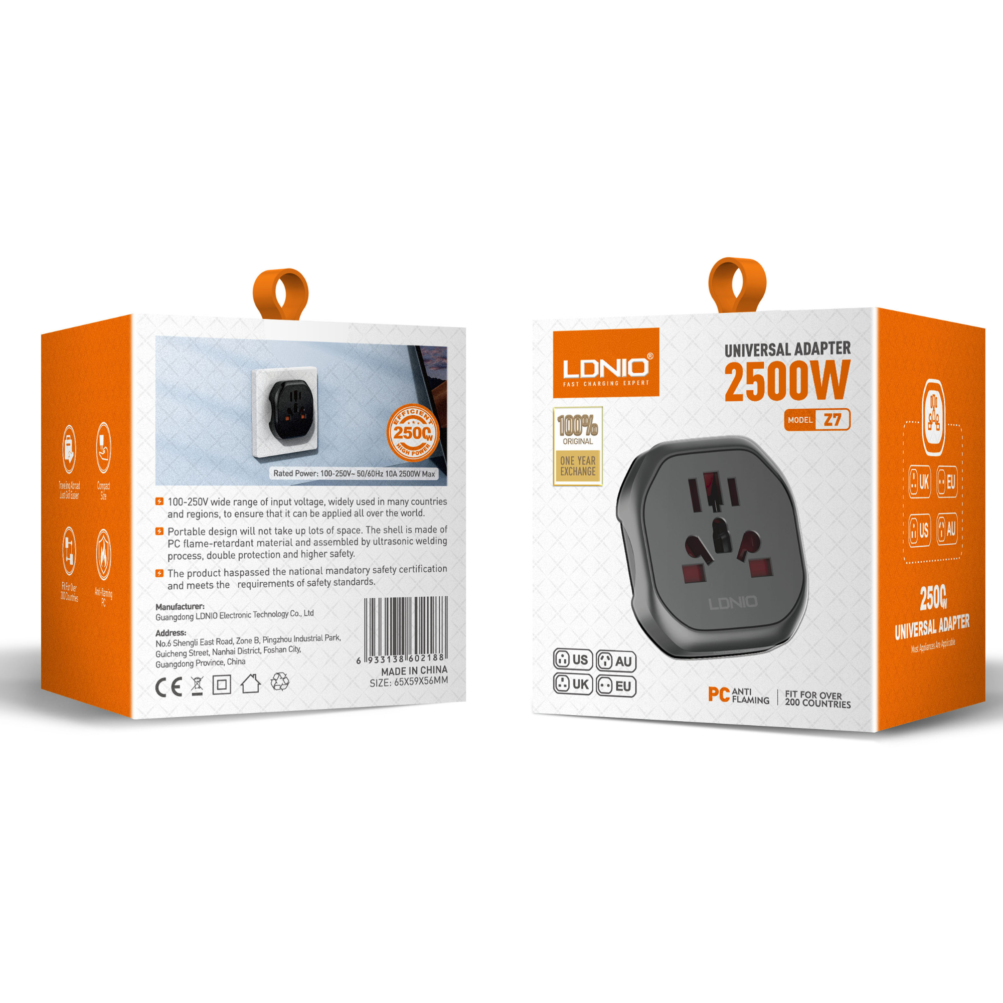 Ldnio Universal Adapter Z7