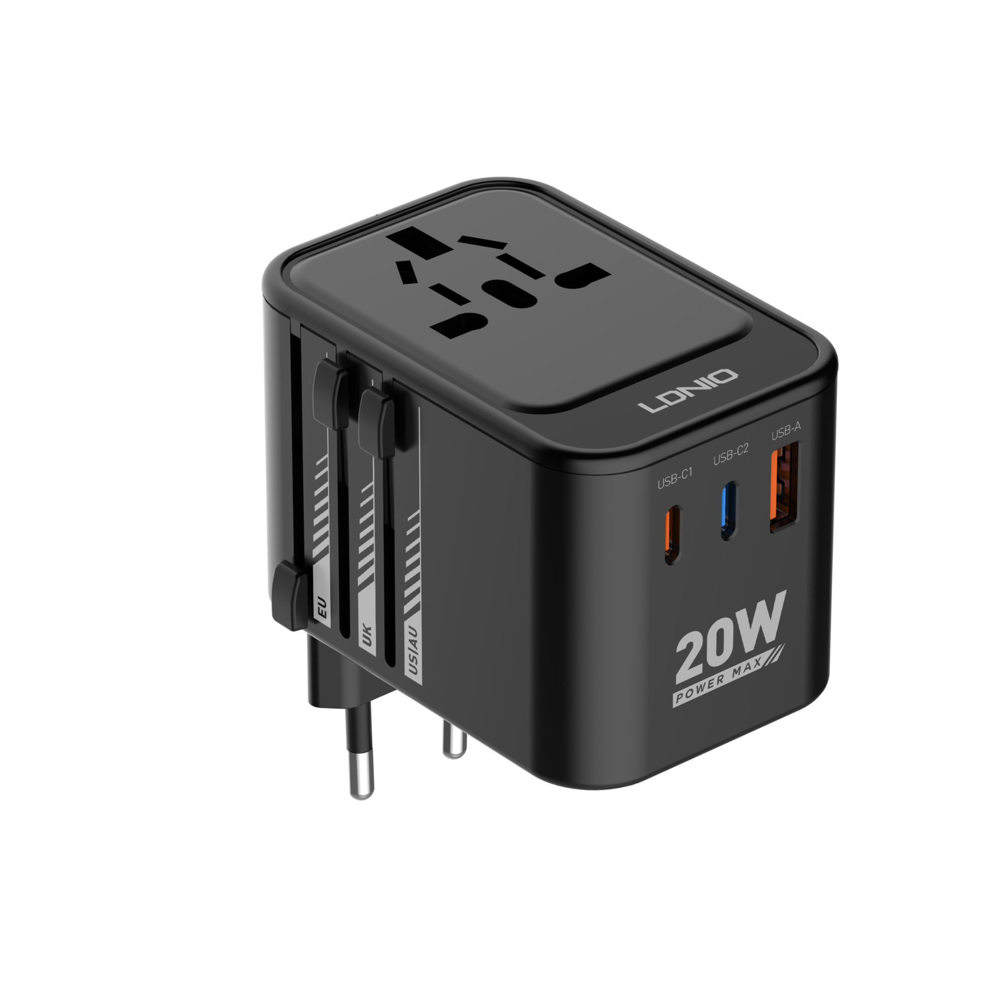 Ldnio Travel Converter Adapter Z9