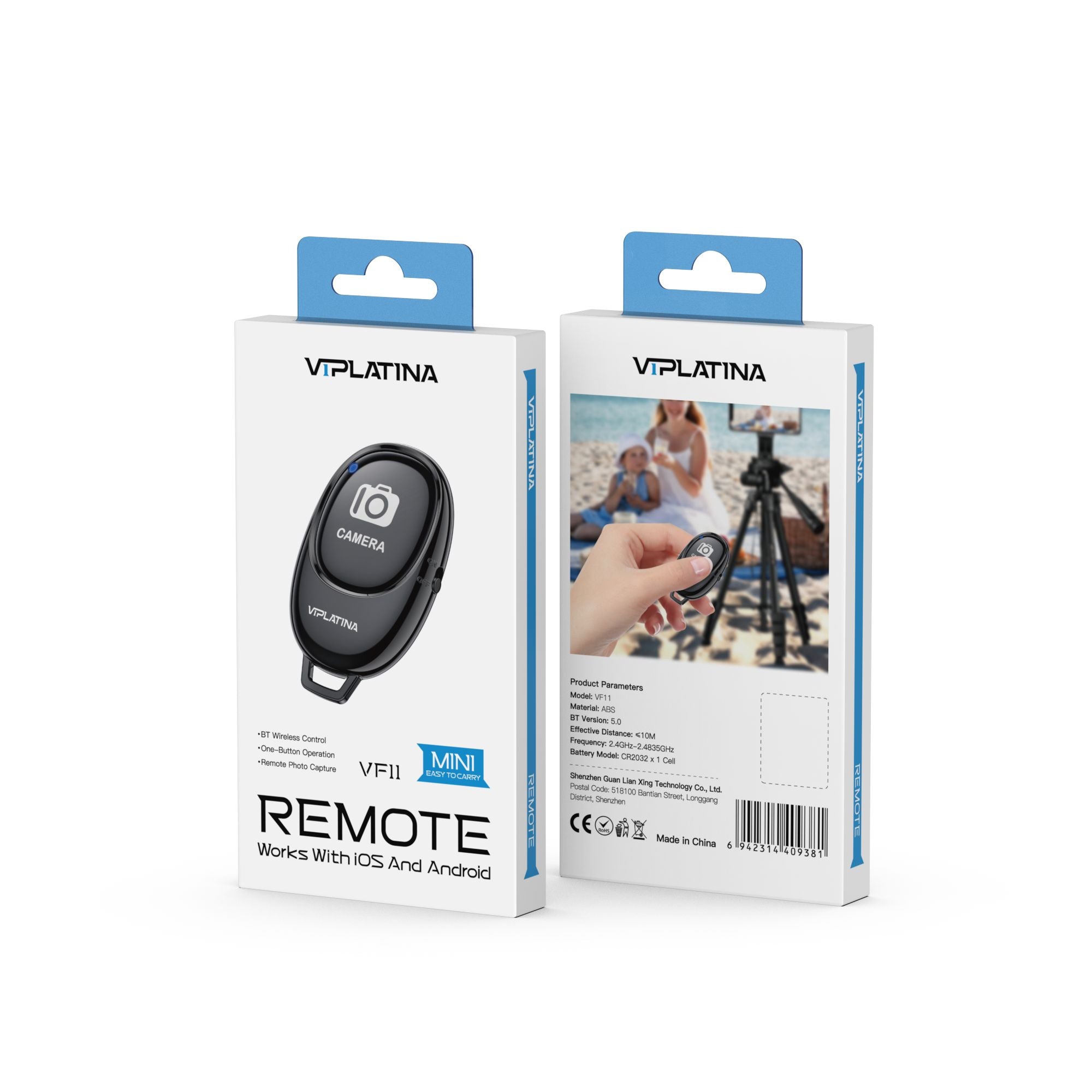 VIPLatina Selfie Stick Remote VF11