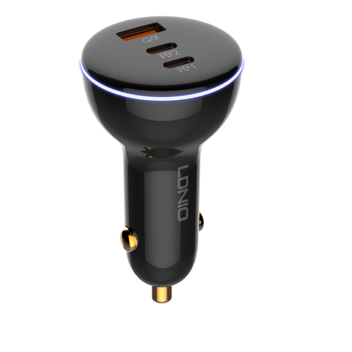Ldnio Super Fast Car Charger (Cable Inside) C102