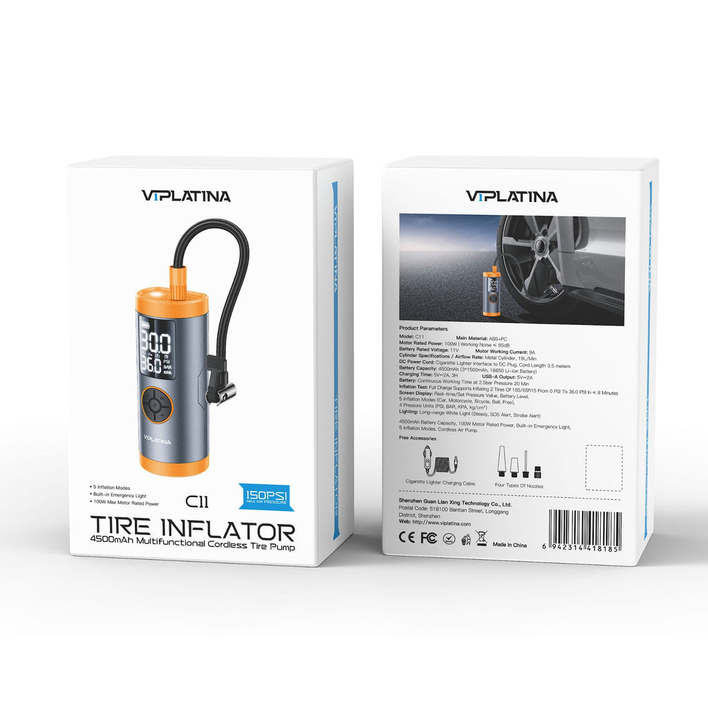 VIPLatina Tire Inflator C11