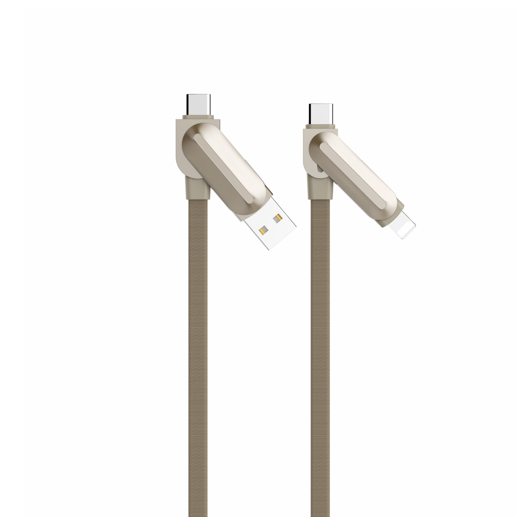 LDNIO 4 in 1 Multiple Data Cable 1200mm LC25