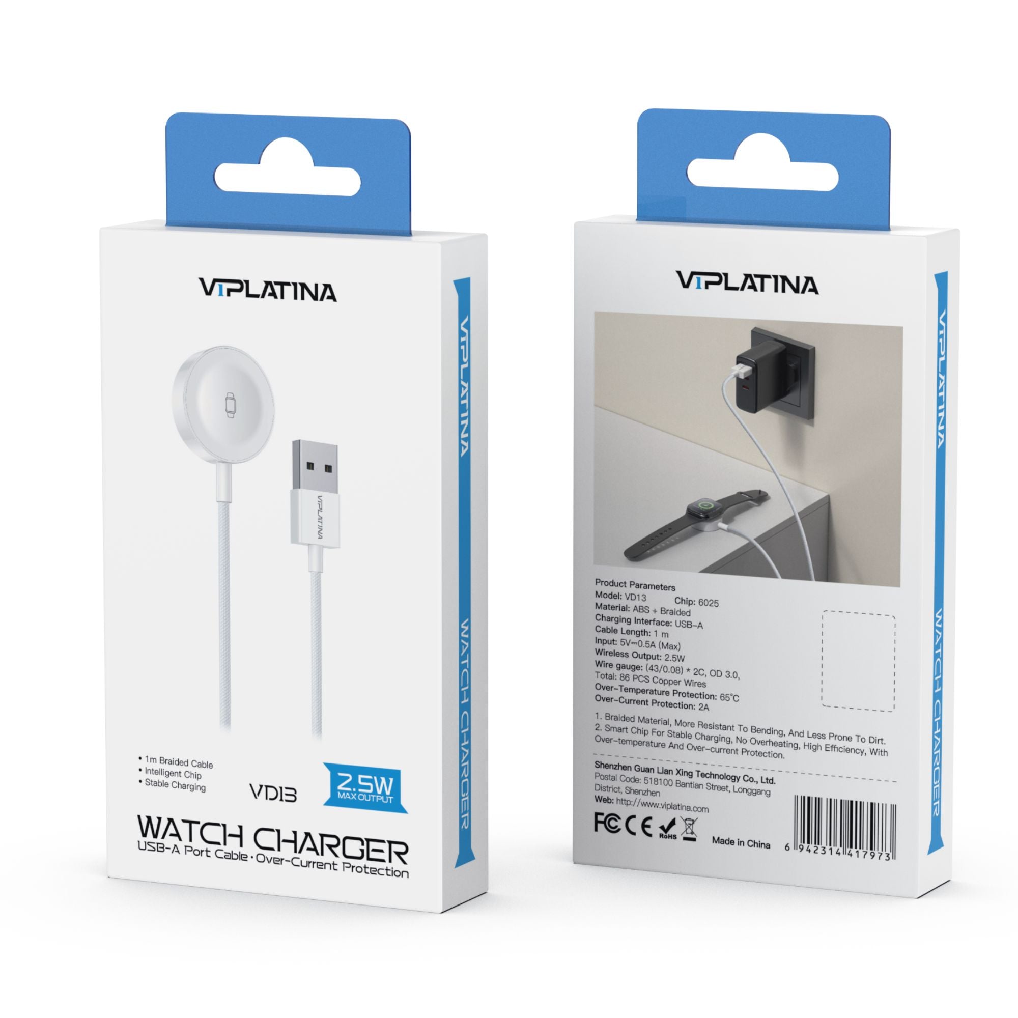 VIPLatina Watch Charger VD13