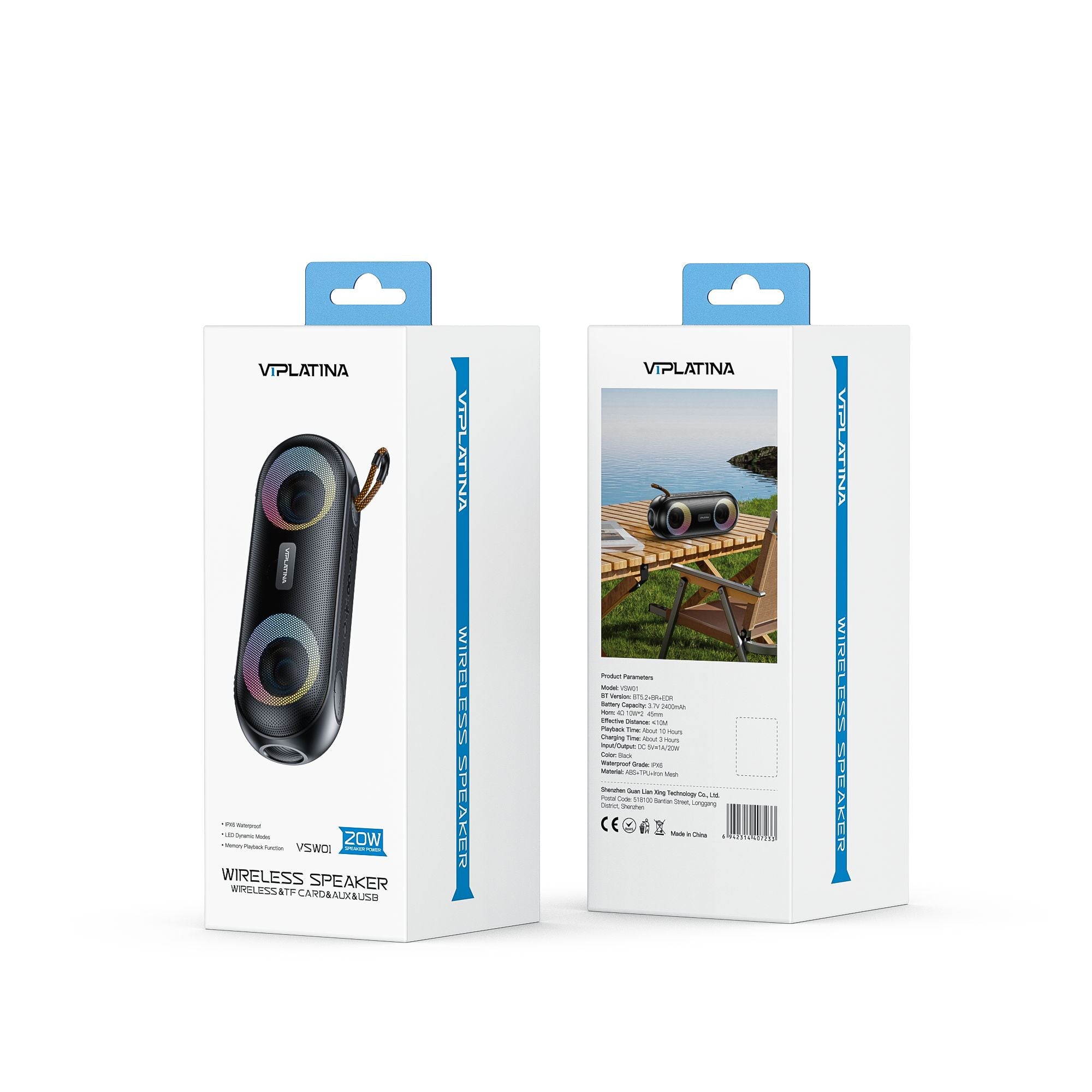 VIPLatina Wireless Speaker VSW01