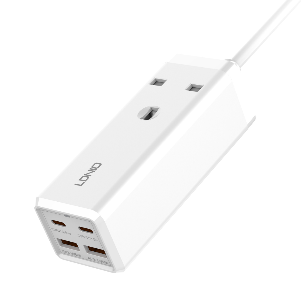 LDNIO Desktop Extension Cord  Fast Charging Extension SK1495