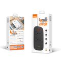 LDNIO Defender Series 4 UK Outlets 4 USB Adapter 2500W SK4463