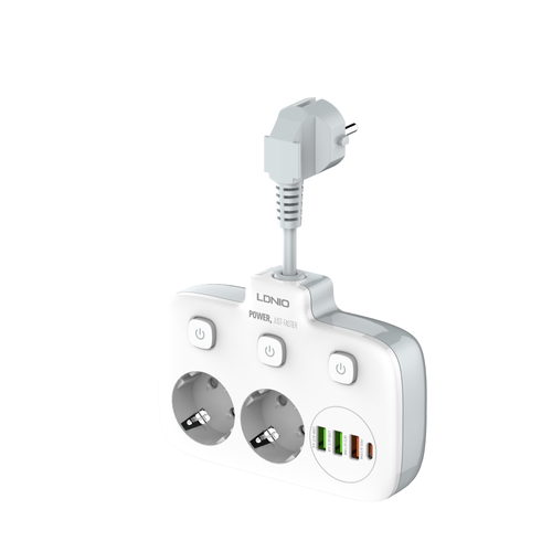 LDNIO 2 Outlets 2500W SE2435